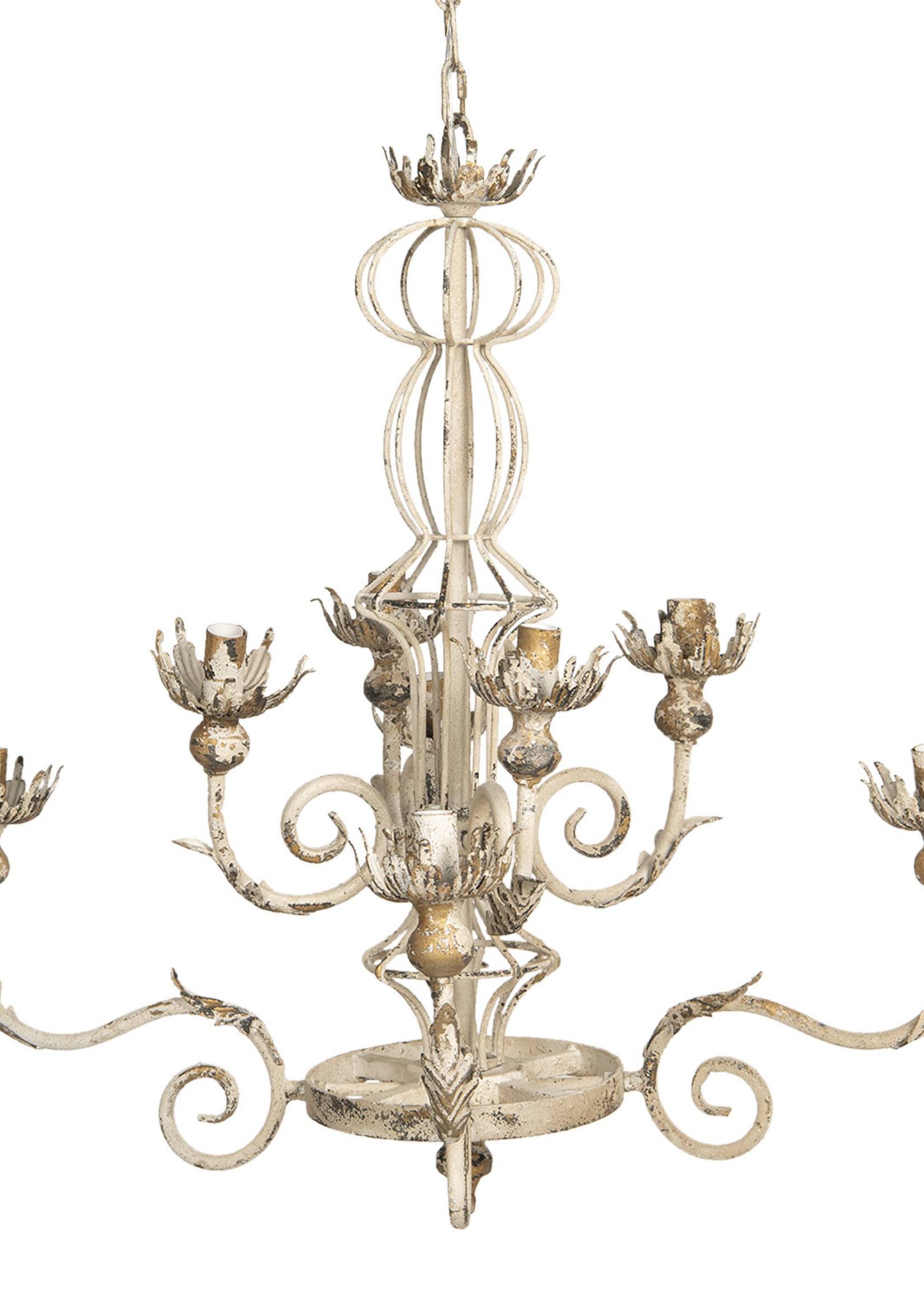 Clayre & Eef Lampe suspendue Ø 66*83 cm E14/max 8*25W 5LMP312