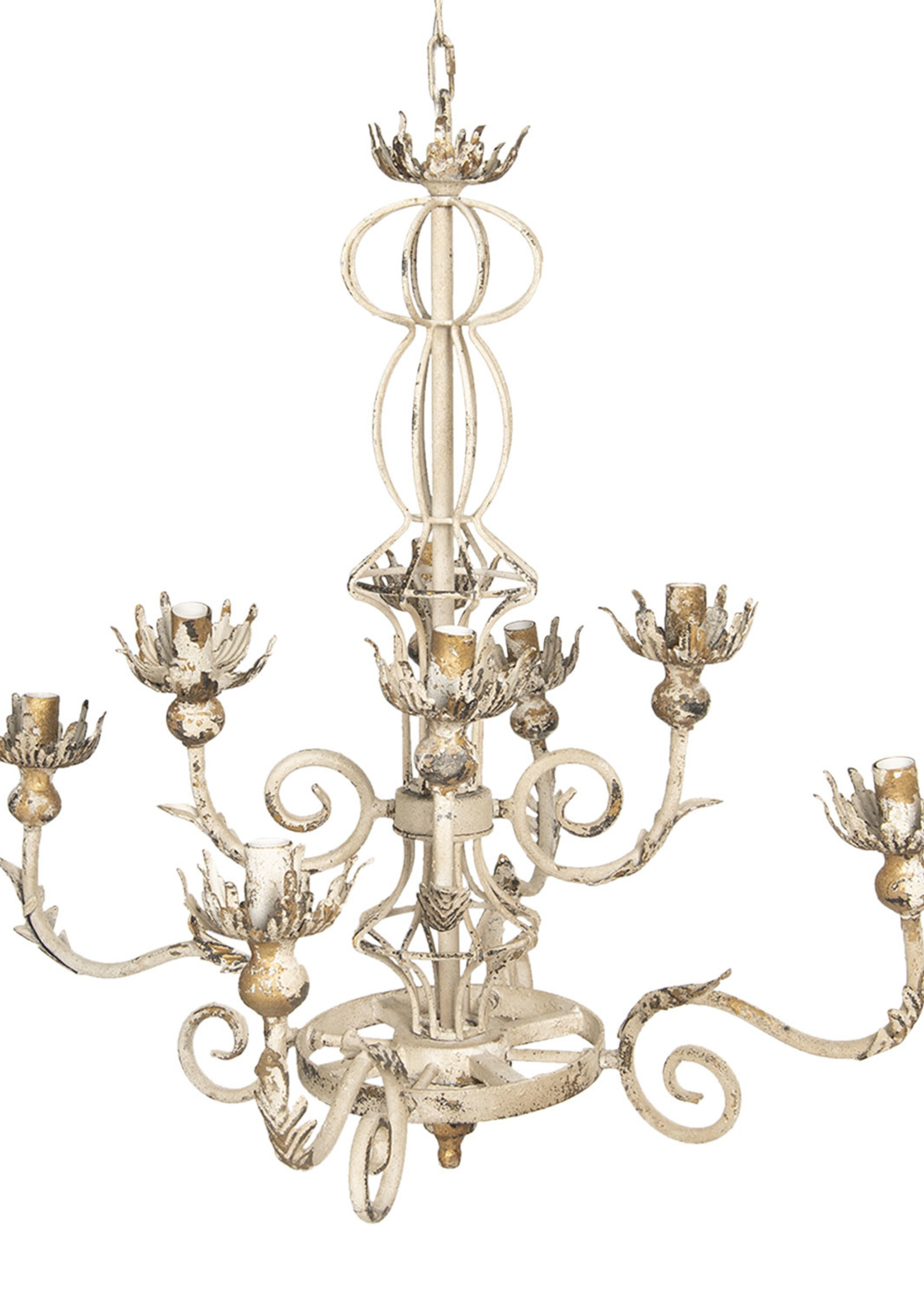 Clayre & Eef Lampe suspendue Ø 66*83 cm E14/max 8*25W 5LMP312