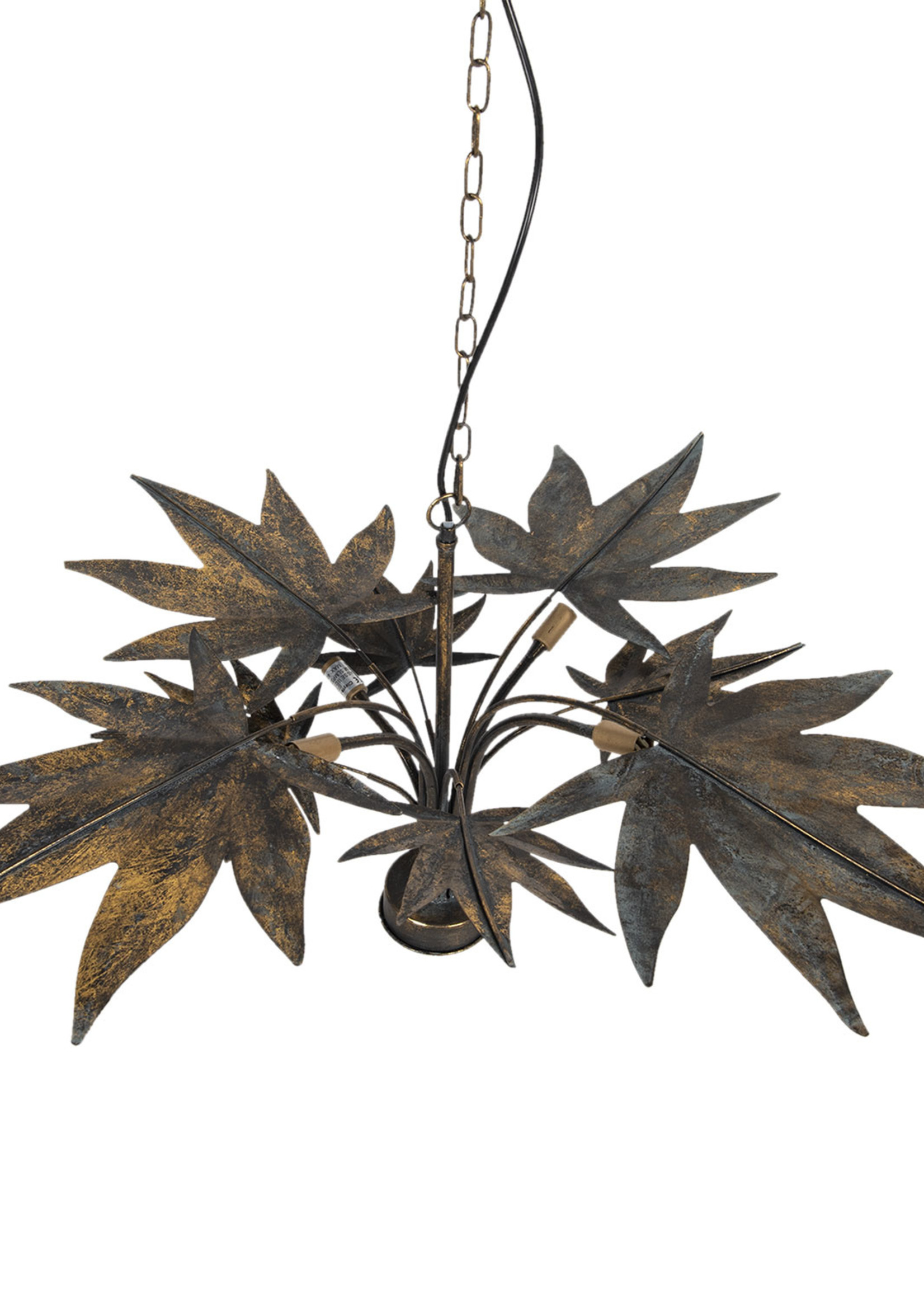 Clayre & Eef Hanglamp 86*86*49 cm G9/max 4*40W 5LMP328