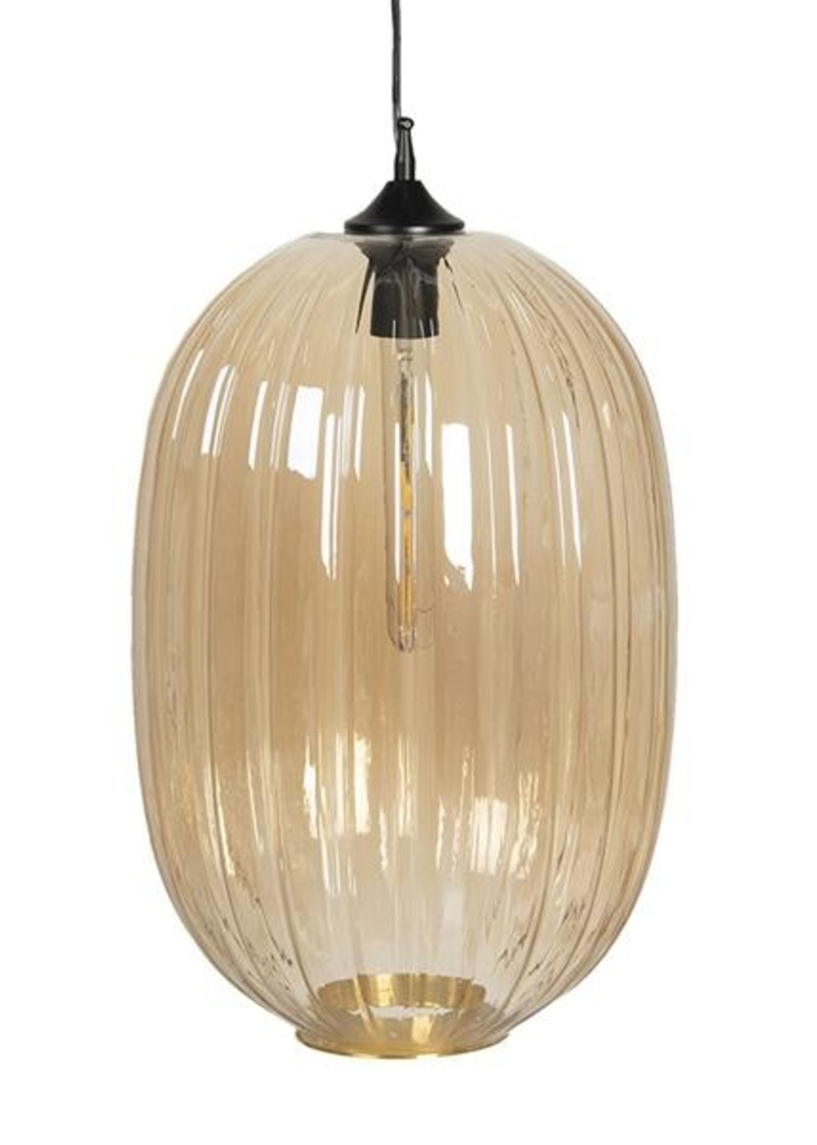 Clayre & Eef Hanglamp Ø 32*55/160 cm E27/max 1*40W met lamp 5LMP338CH