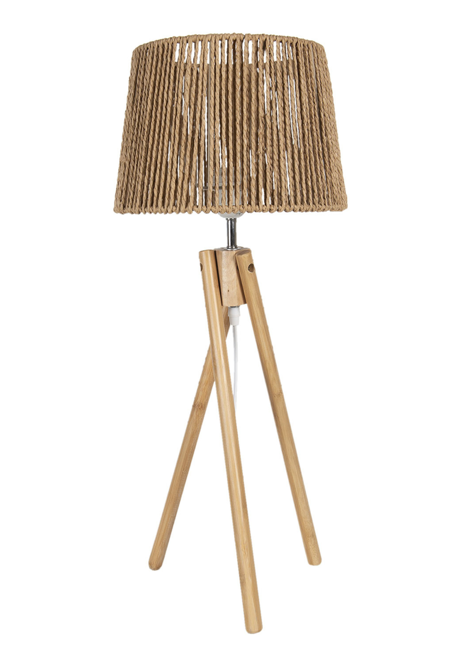 Clayre & Eef Tafellamp Ø 27*65 cm E27/max 1*40W 5LMP641