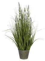 Clayre & Eef Decoratie lavendel in pot 66*64*80 cm 5PL0022