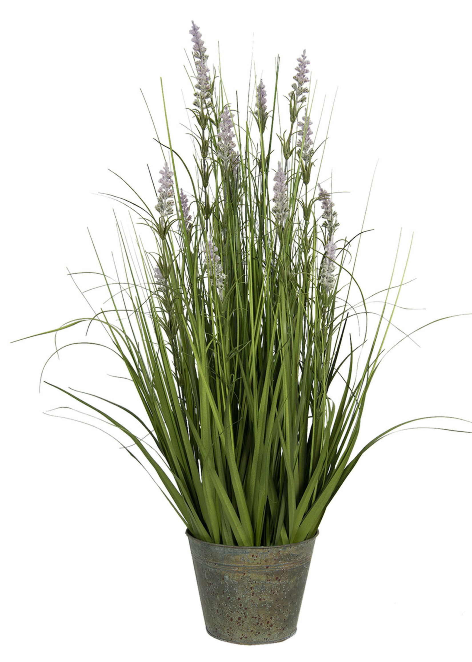 Clayre & Eef Decoratie lavendel in pot 66*64*80 cm 5PL0022