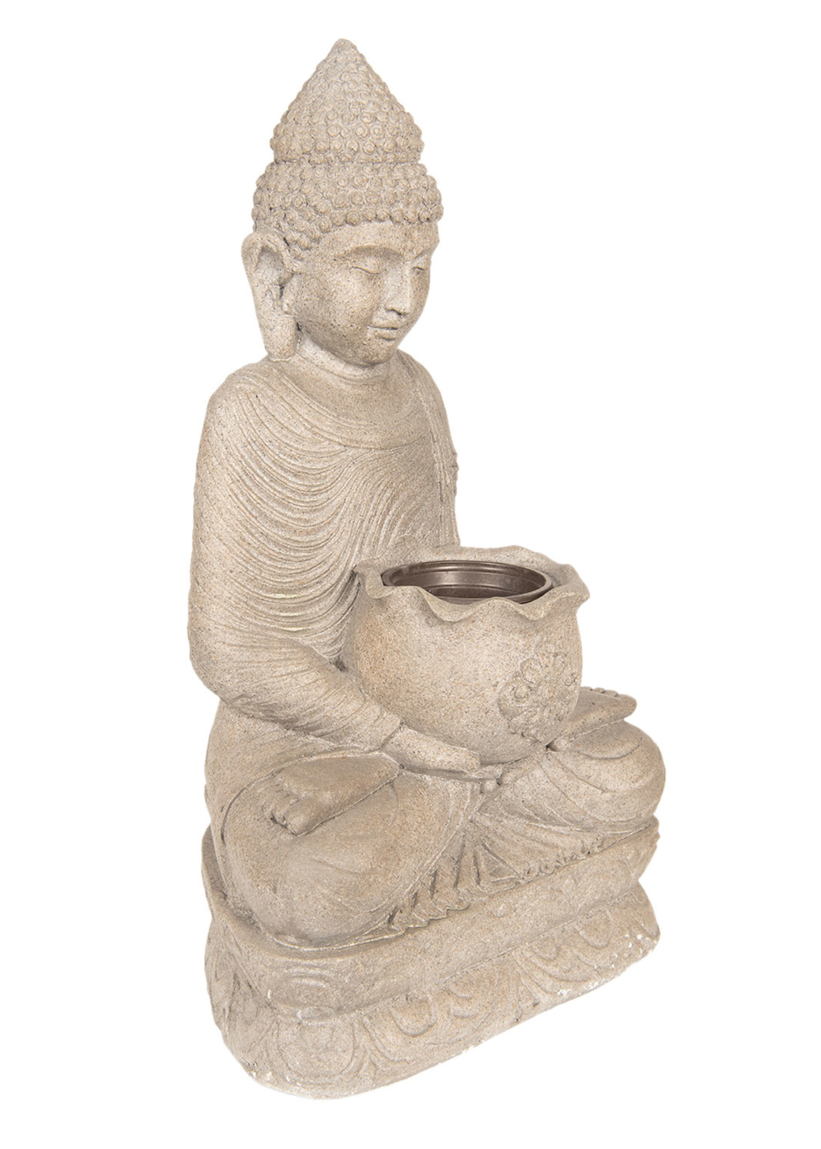 Clayre & Eef Décoration Bouddha 28*20*50 cm 5PR0055