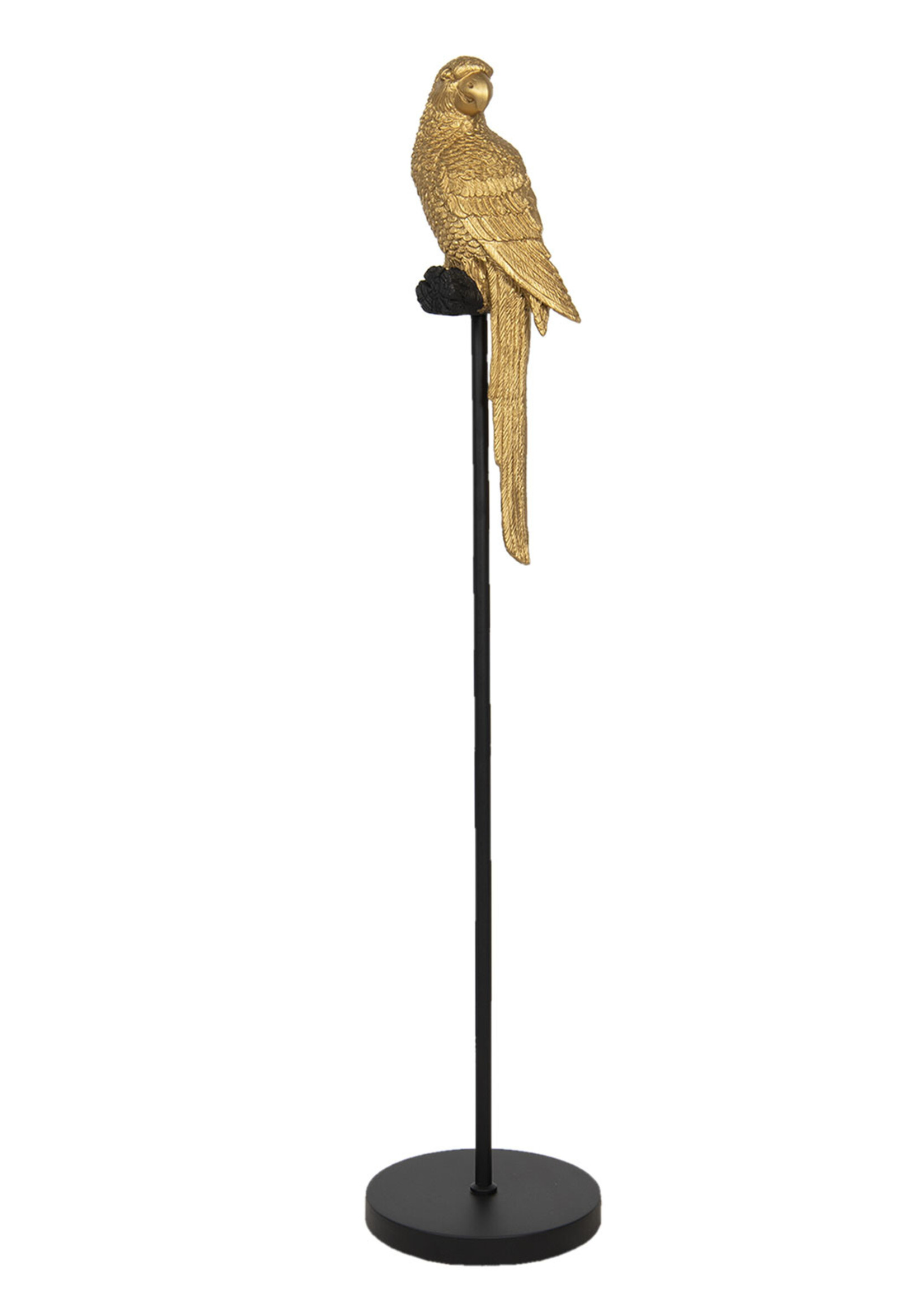 Clayre & Eef Décoration perroquet Ø 22*107 cm 5PR0066