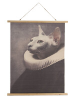 Clayre & Eef Carte murale chat 80*2*100 cm 5WK0036
