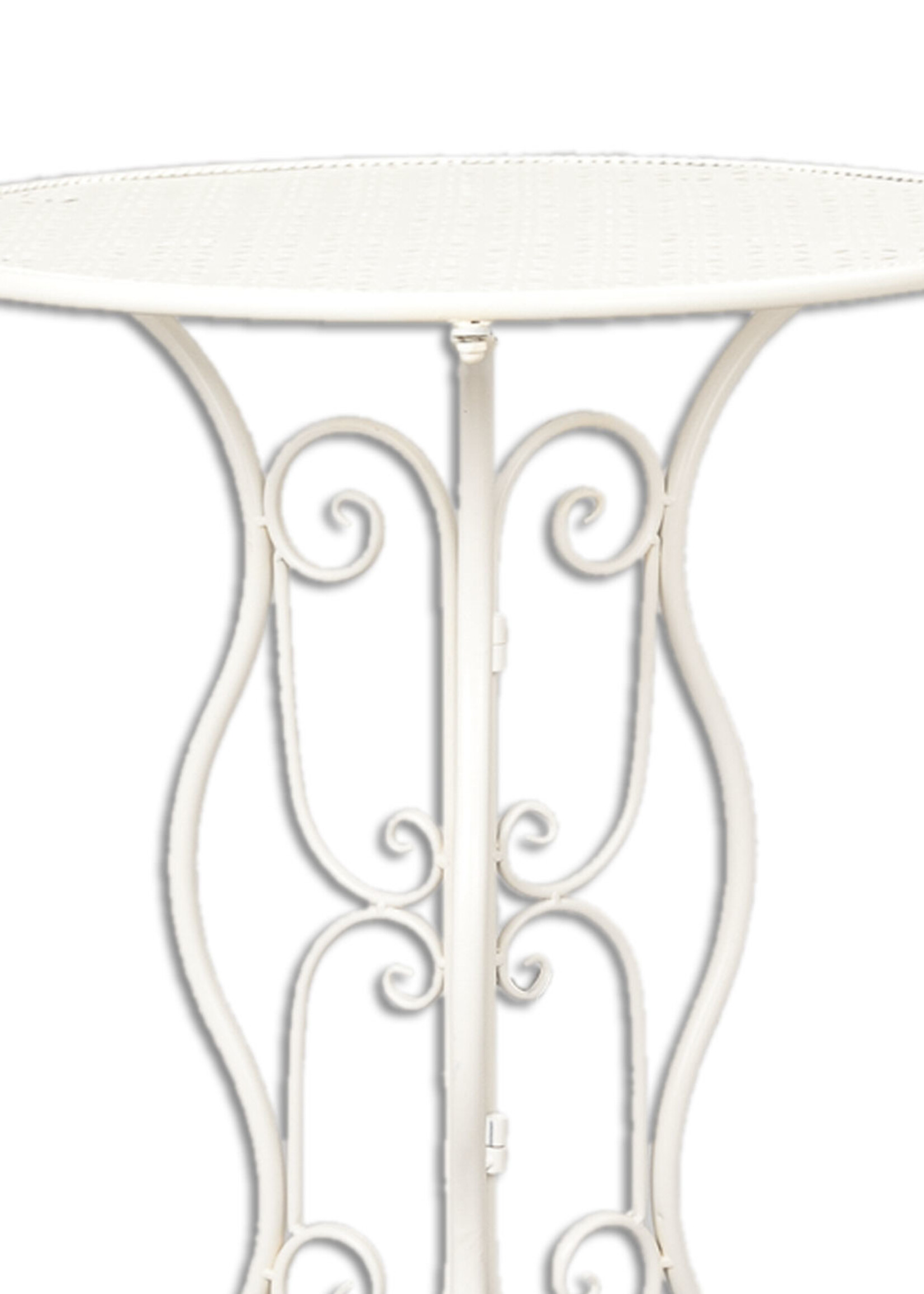 Clayre & Eef Tafel + 2 stoelen Ø 60*70 / 40*40*92 cm (2) 5Y0191