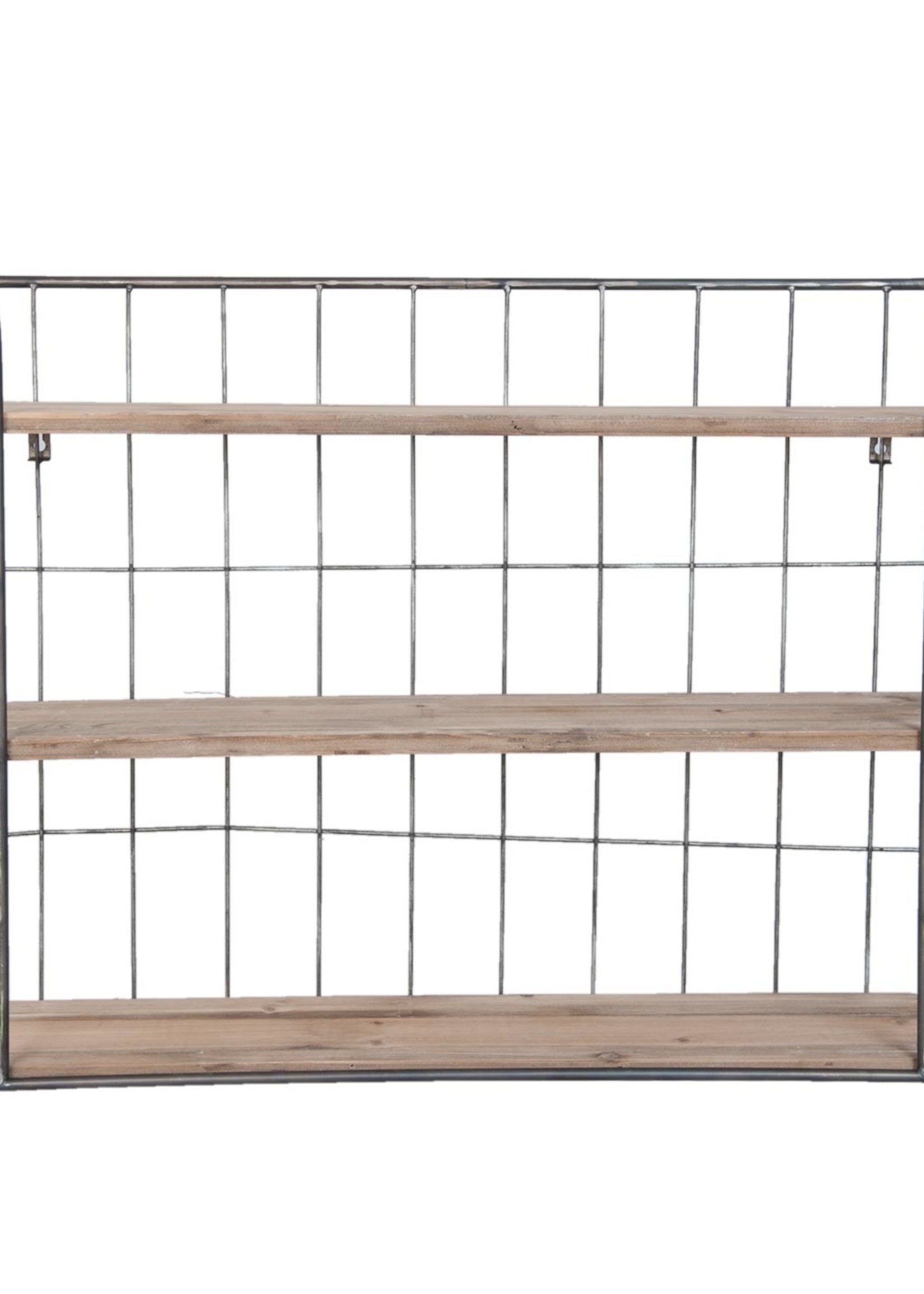 Clayre & Eef Étagère mural 85*20*64 cm 5Y0286