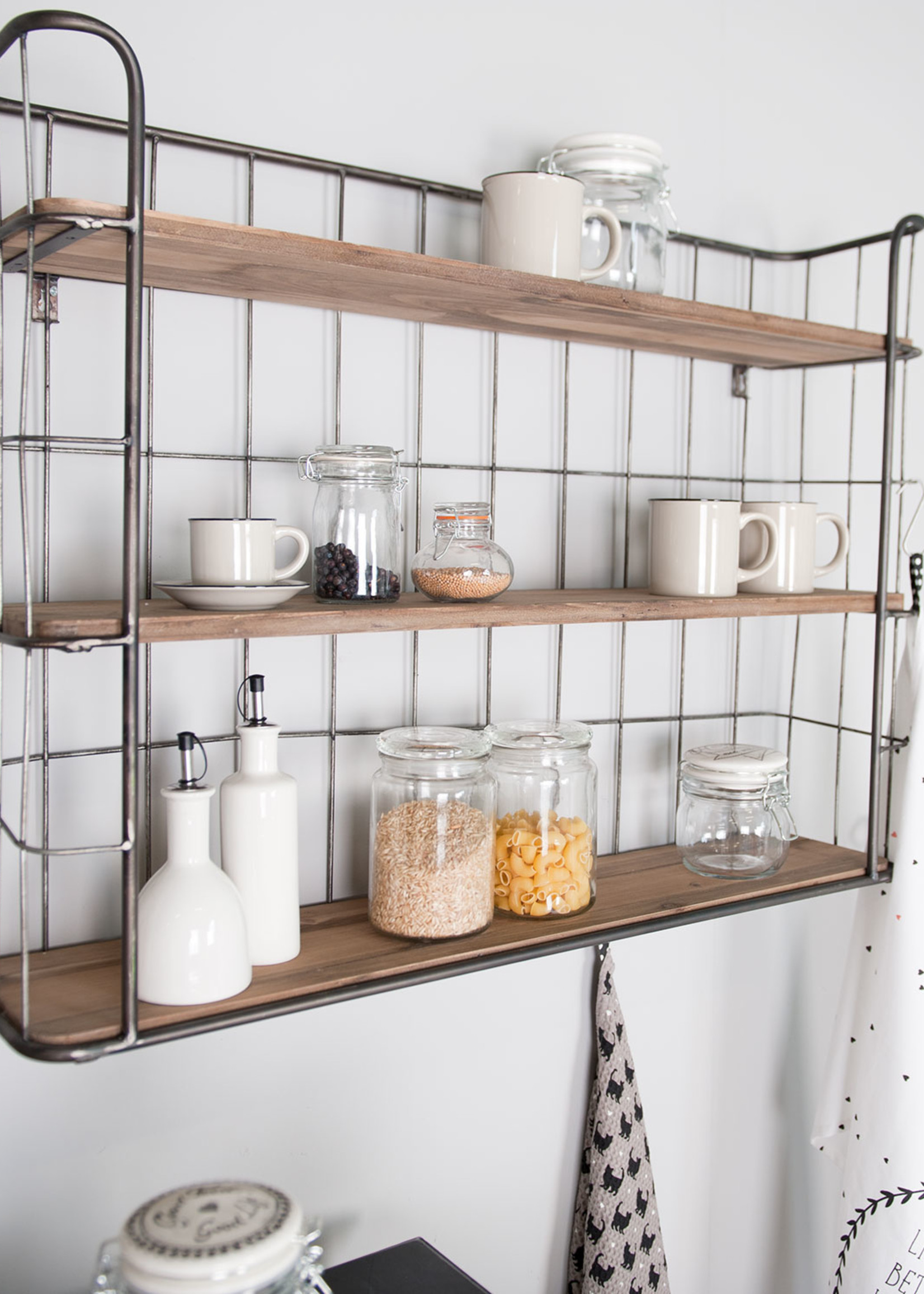 Clayre & Eef Wandrek metaal 85*20*64 cm 5Y0286