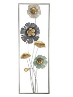 Clayre & Eef Décoration murale fleurs 31*6*90 cm 5Y0475