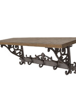 Clayre & Eef Portemanteau 5 patères 58*20*22 cm 5Y0526