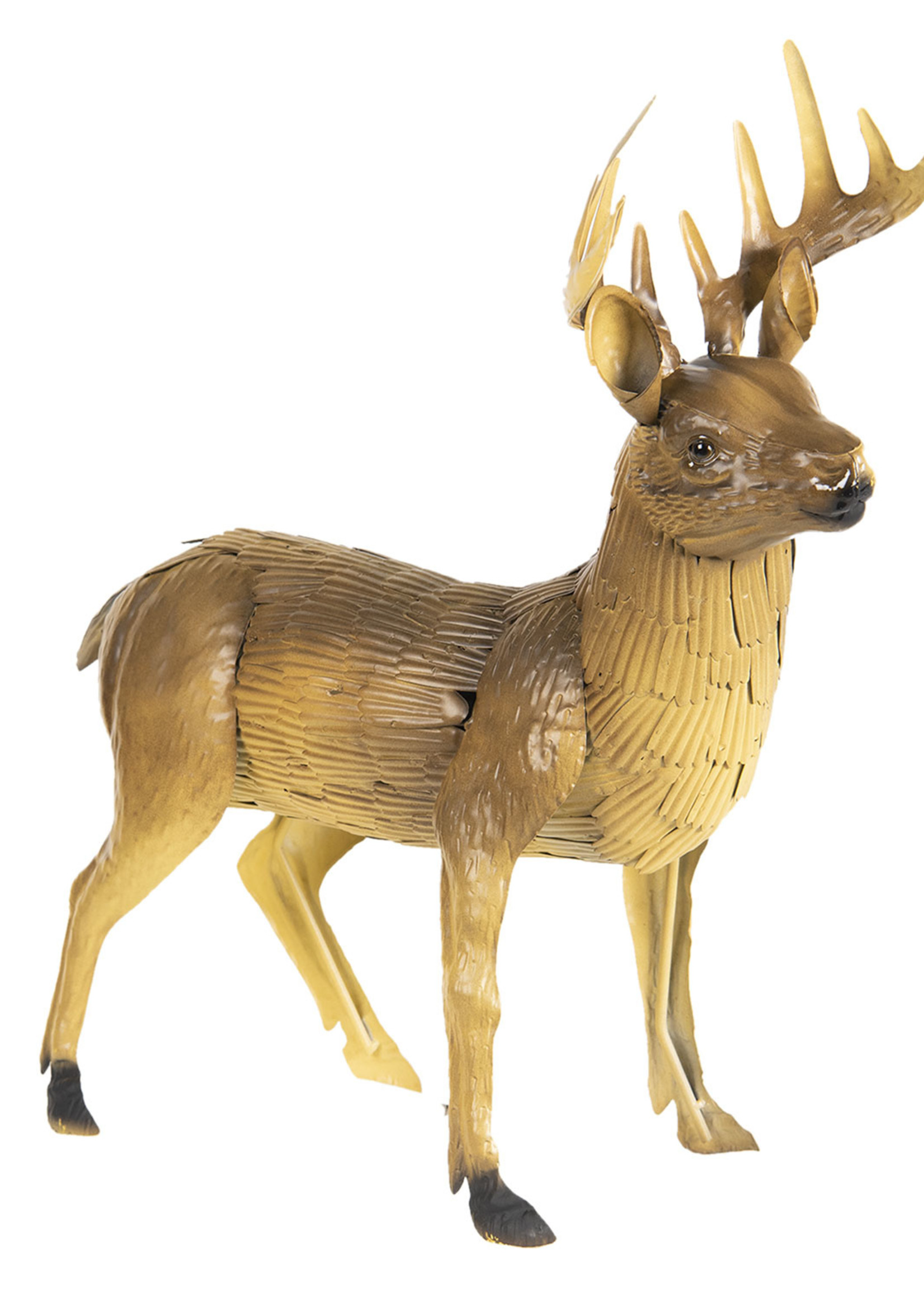 Clayre & Eef Decoratie hert 47*18*51 cm 5Y0654