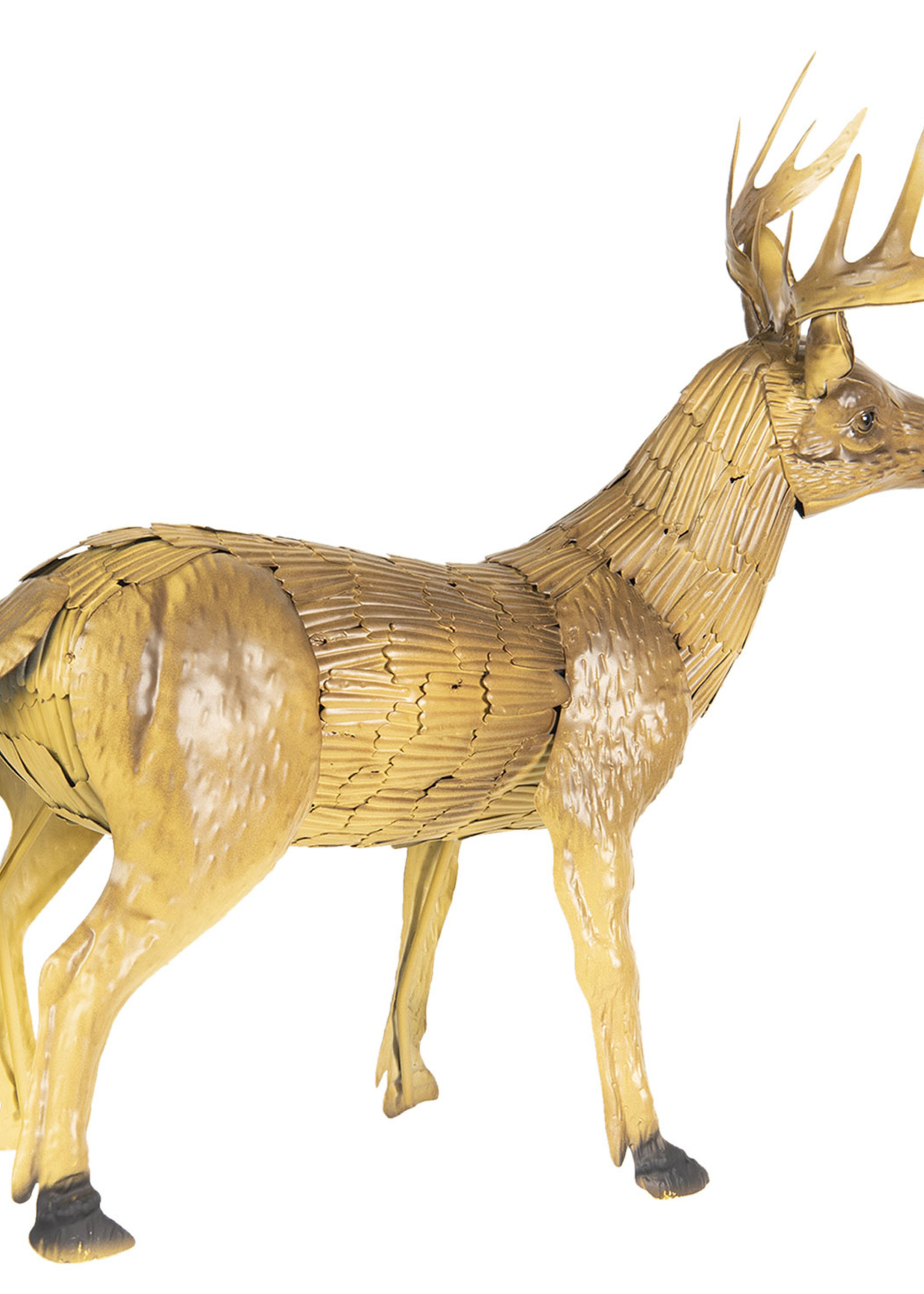 Clayre & Eef Decoratie hert 47*18*51 cm 5Y0654