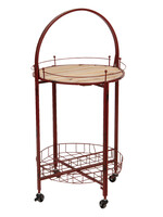 Clayre & Eef Bijzettafel Ø 49*98 cm 5Y0658