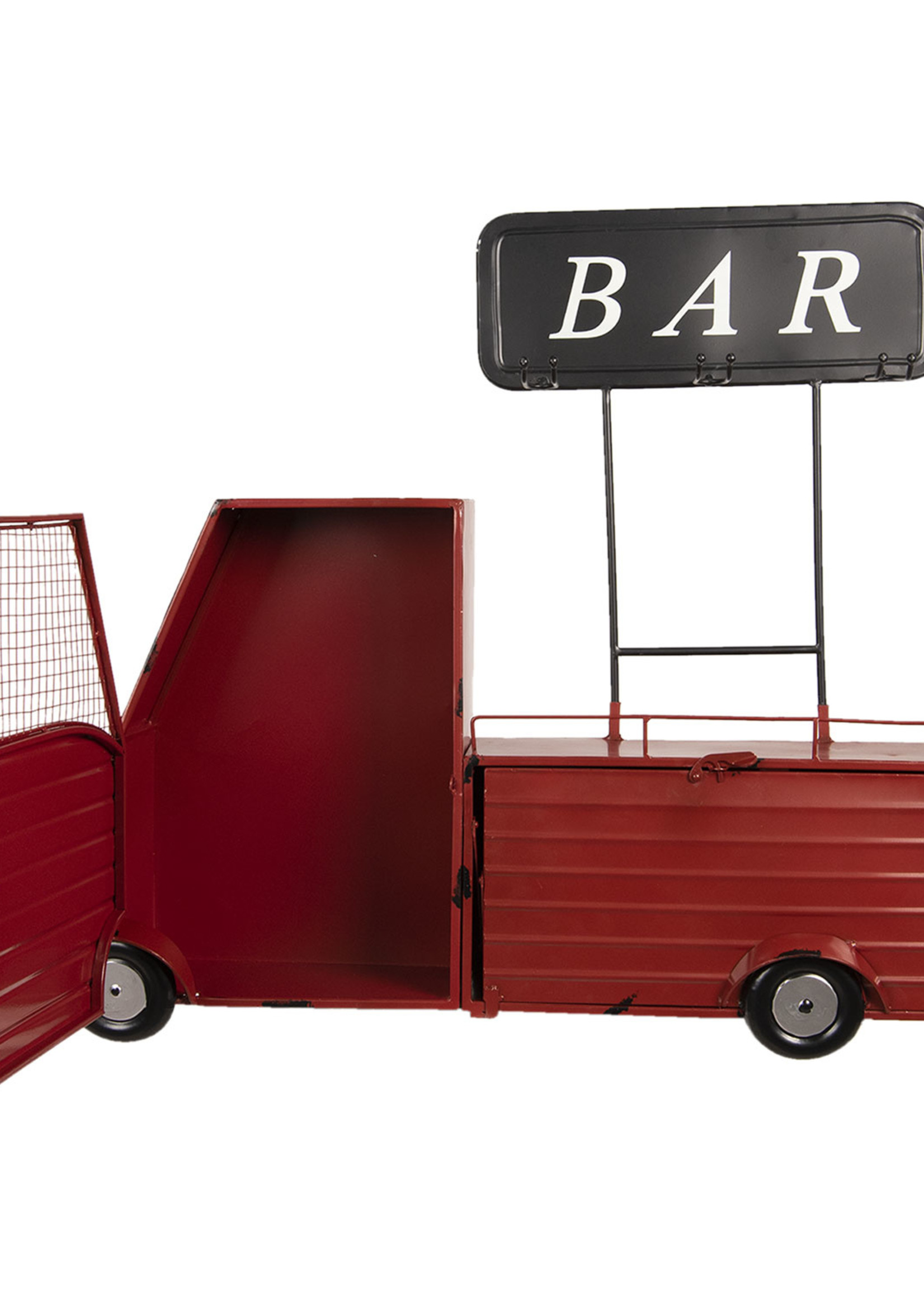 Clayre & Eef Armoire à vin voiture 97*16*77 cm 5Y0661