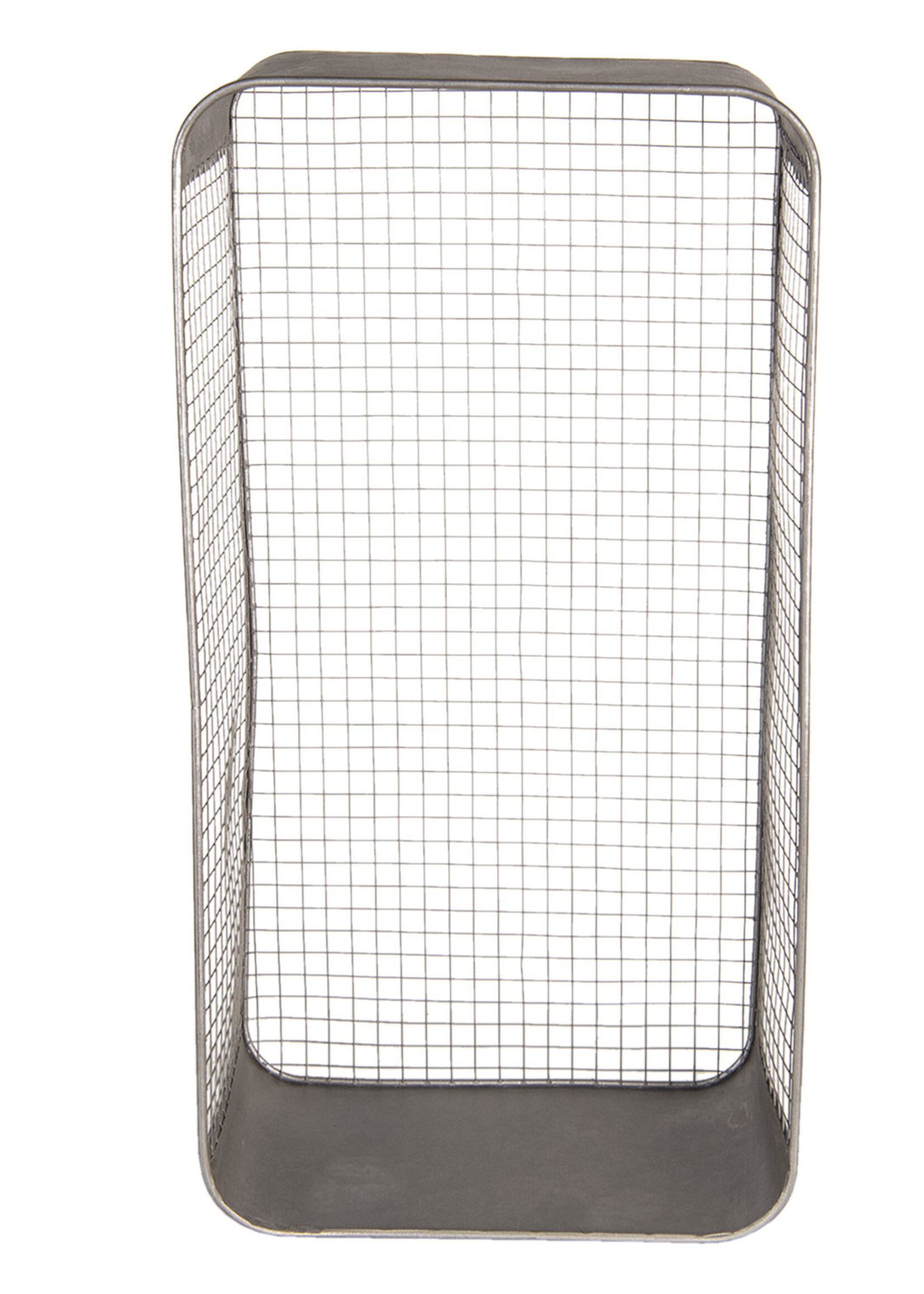 Clayre & Eef Étagère mural de fer 28*15*57 cm 5Y0698