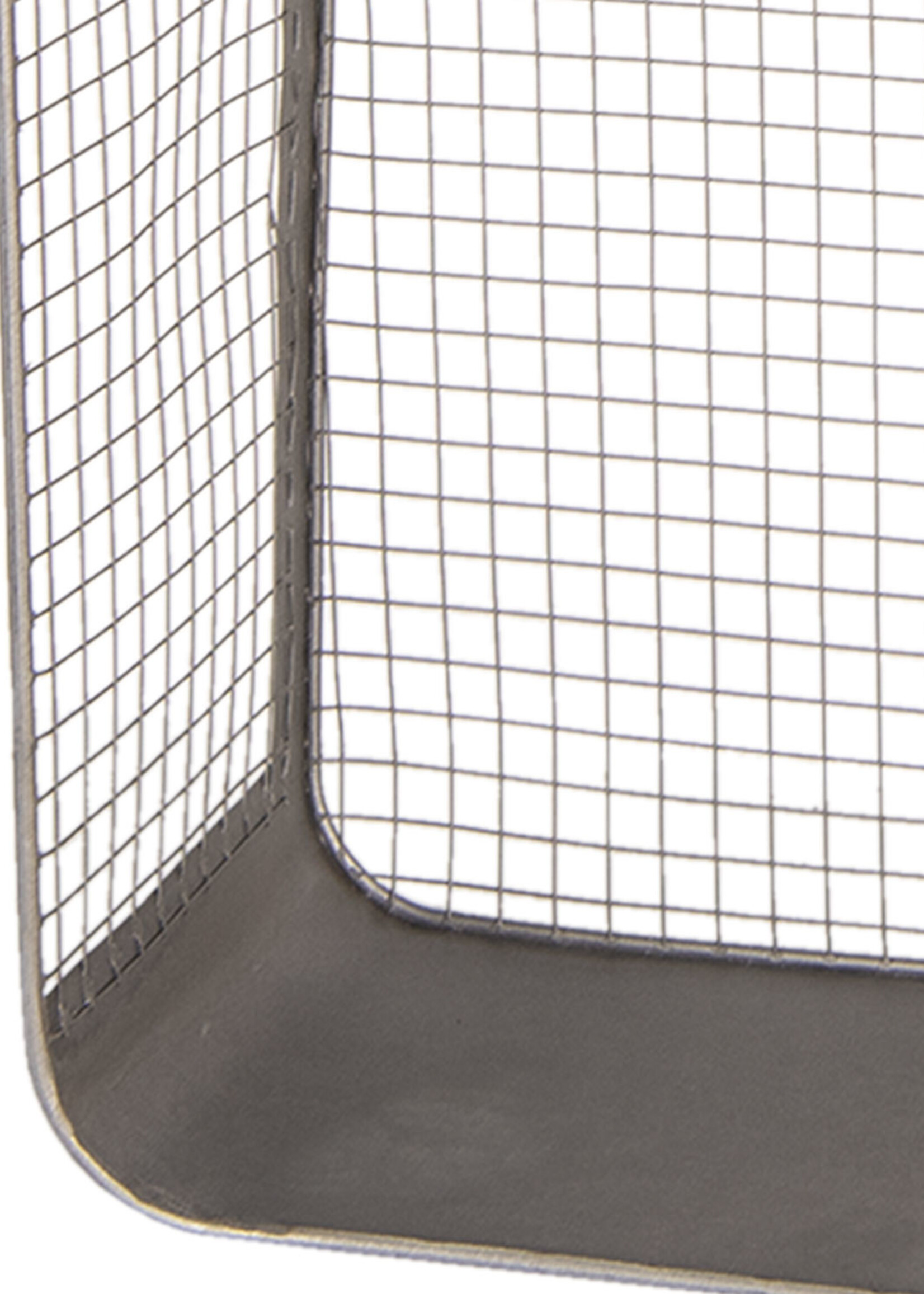 Clayre & Eef Étagère mural de fer 28*15*57 cm 5Y0698