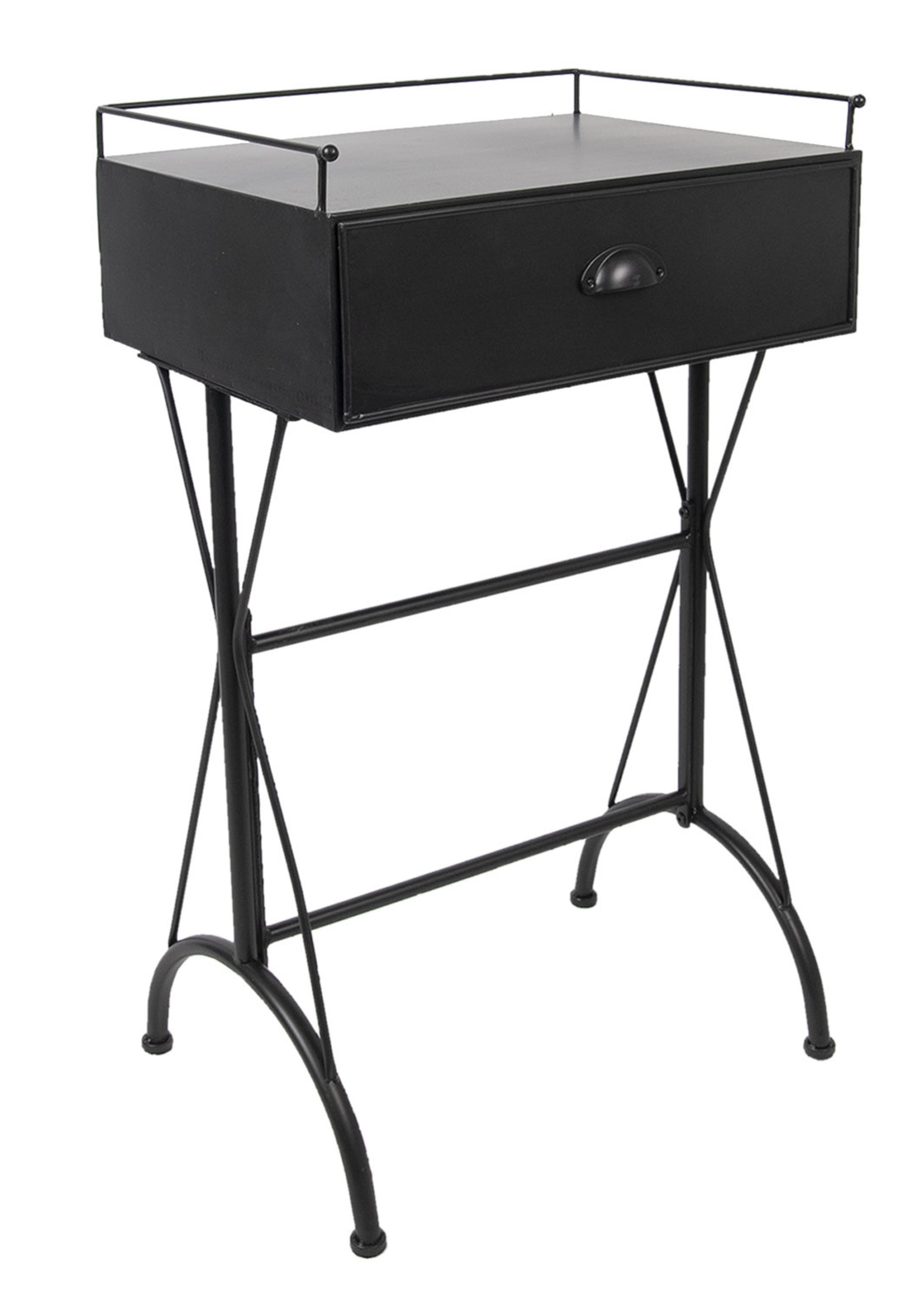 Clayre & Eef Bijzettafel 53*39*88 cm 5Y0713