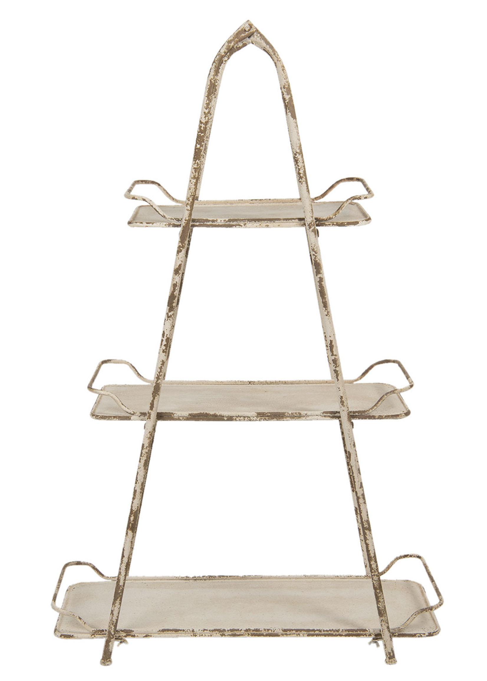 Clayre & Eef Étagère de fer 73*35*118 cm 5Y0727