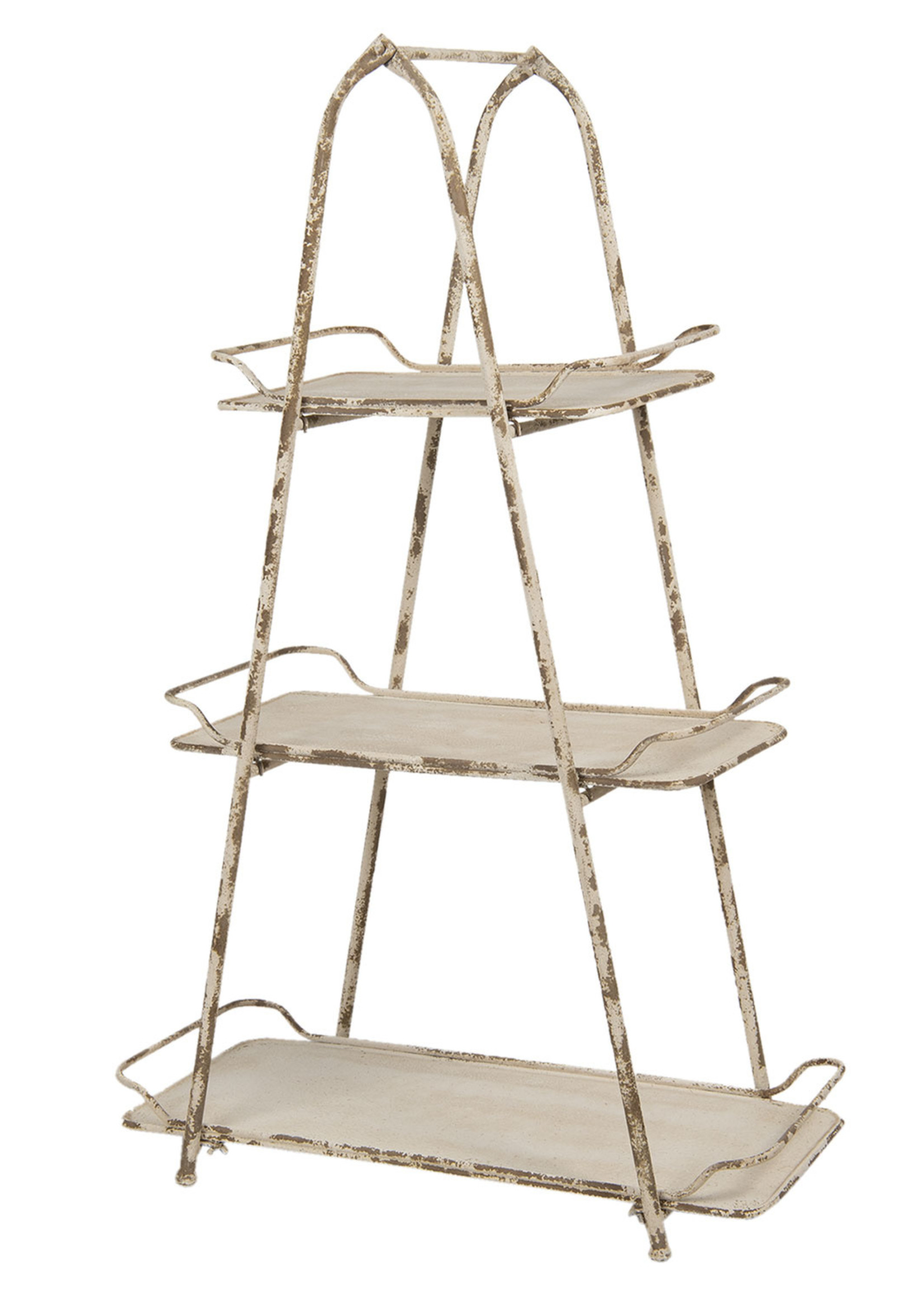 Clayre & Eef Étagère de fer 73*35*118 cm 5Y0727