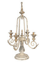 Clayre & Eef Lampe de table Ø 37*77 cm E14/max 4*25W 5Y0729