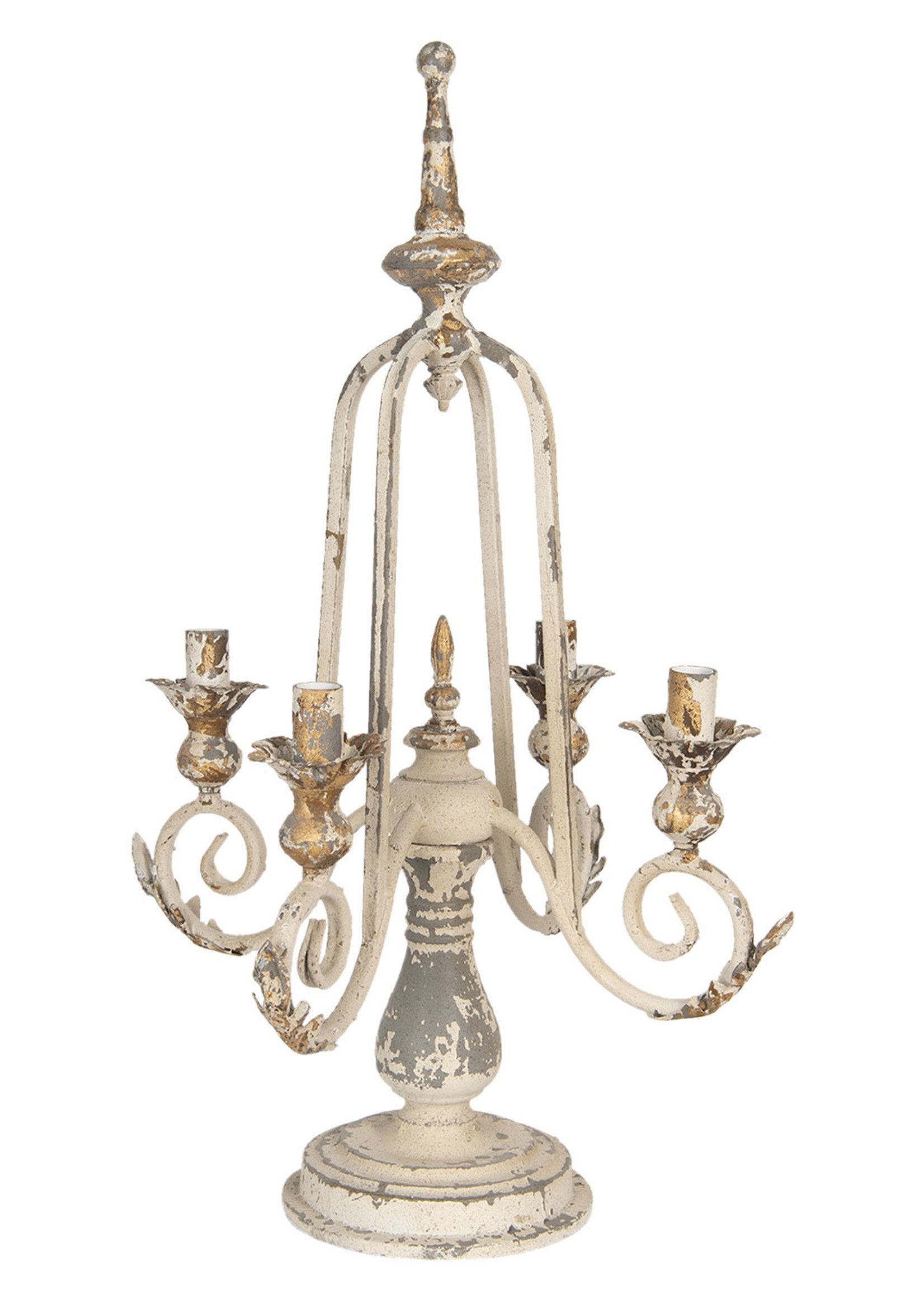 Clayre & Eef Tafellamp Ø 37*77 cm E14/max 4*25W 5Y0729