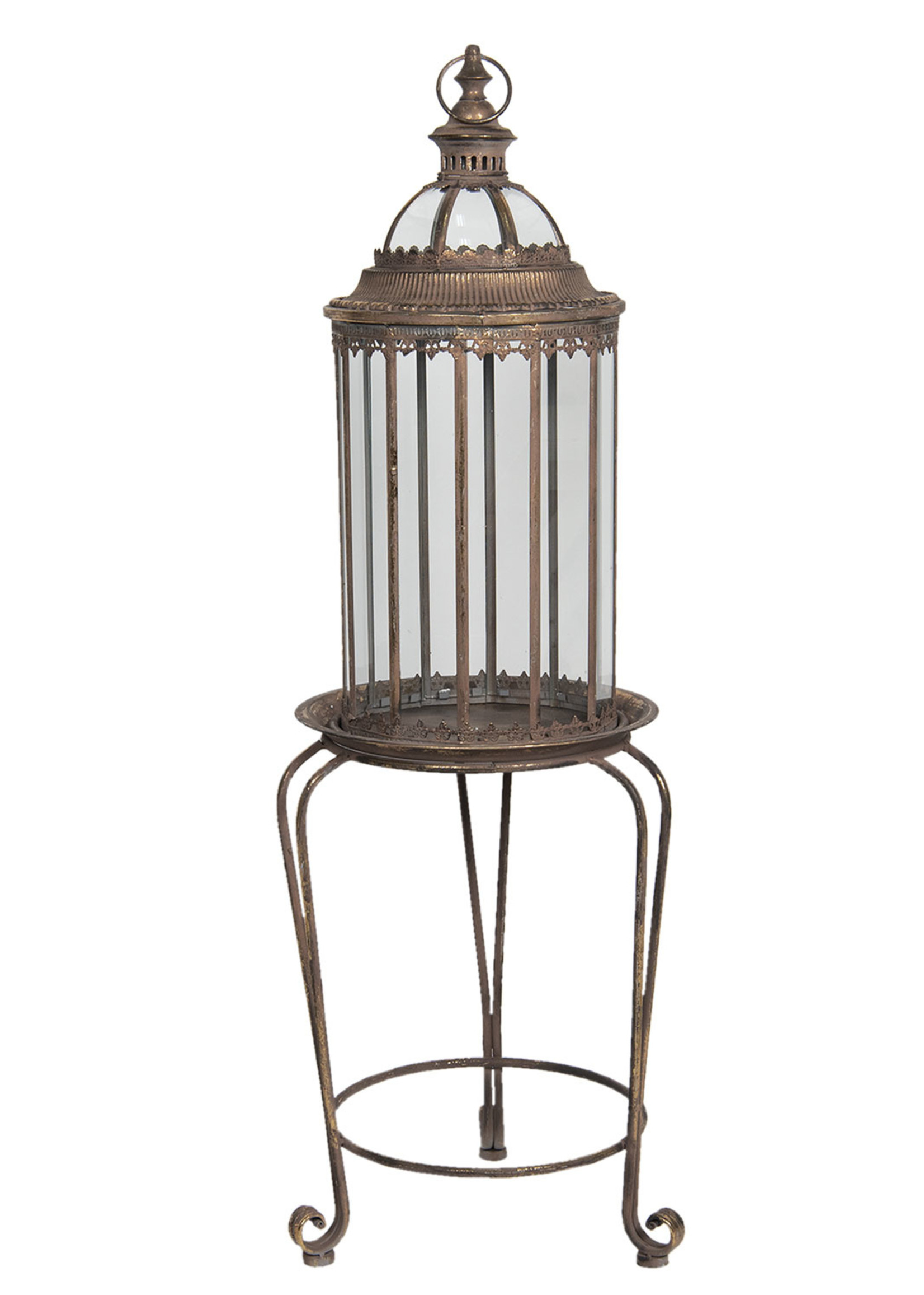 Clayre & Eef Lantaarn 38*38*70 cm 5Y0731