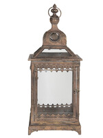 Clayre & Eef Lanterne 23*23*57 cm 5Y0732