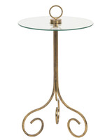 Clayre & Eef Table d’appoint Ø 45*70 cm 5Y0744