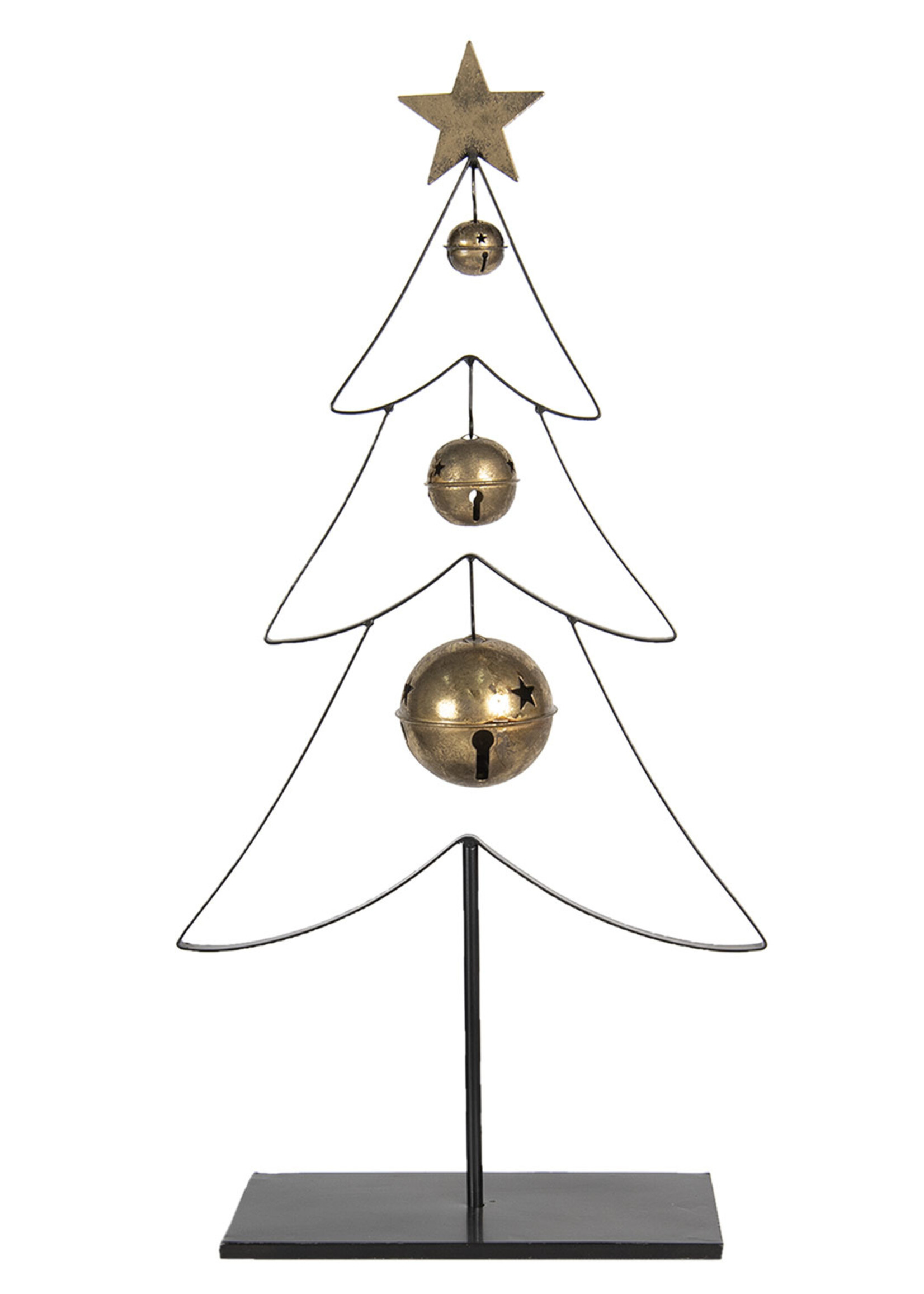 Clayre & Eef Decoratie kerstboom 37*15*72 cm 5Y0745