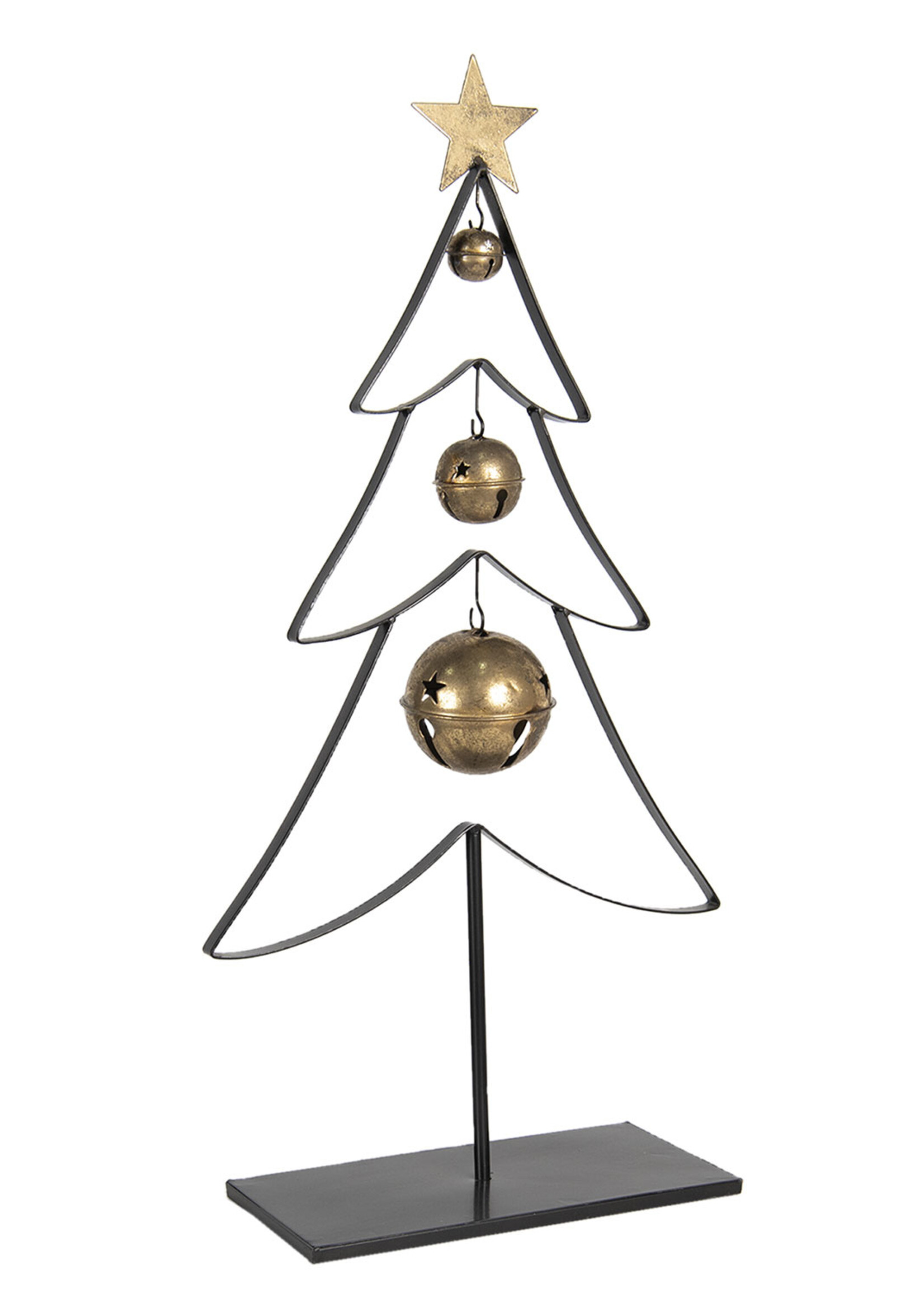 Clayre & Eef Décoration arbre de Noël 37*15*72 cm 5Y0745