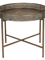 Clayre & Eef Bijzettafel Ø 60*50 cm 5Y0756