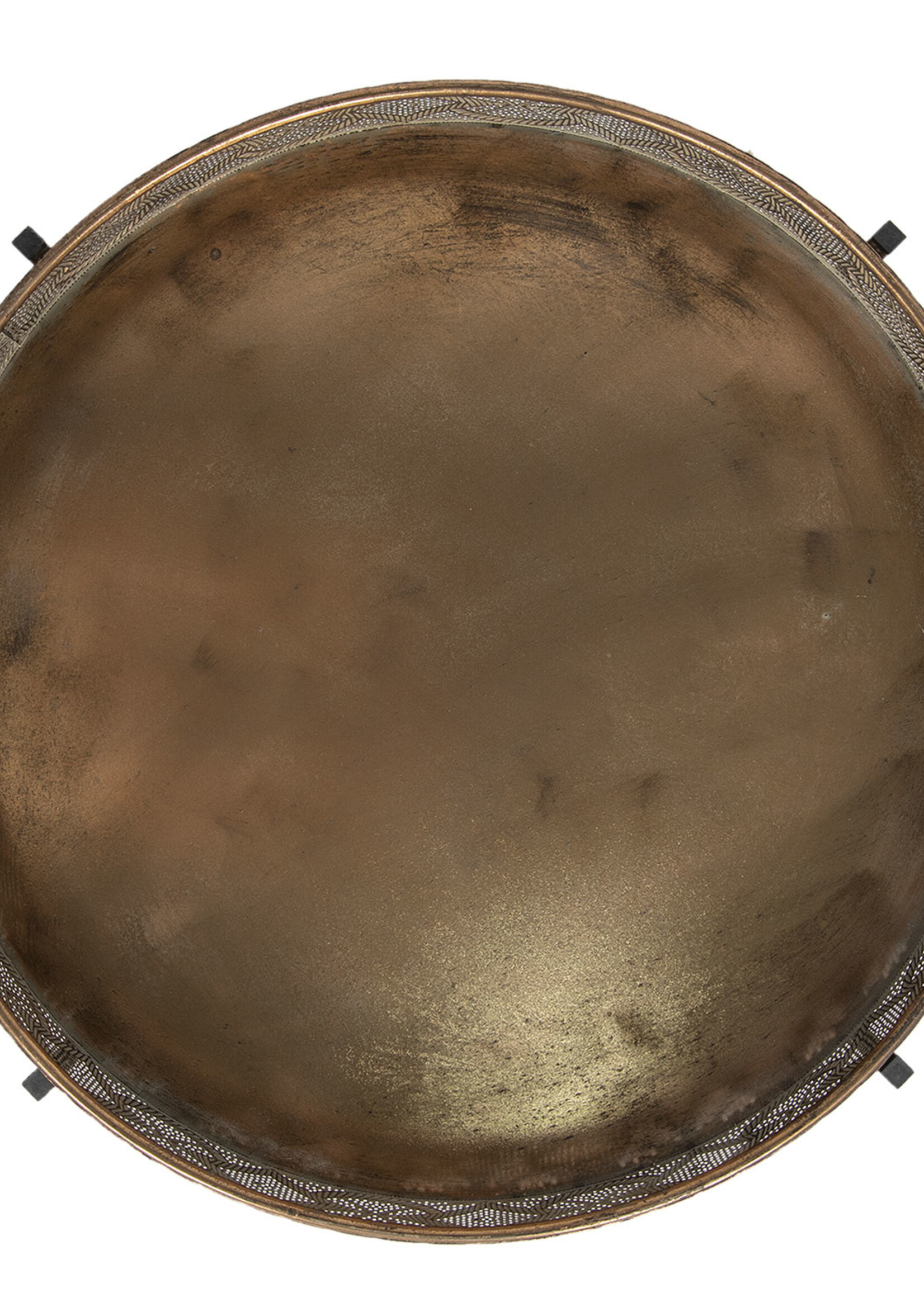 Clayre & Eef Table d’appoint Ø 60*50 cm 5Y0756