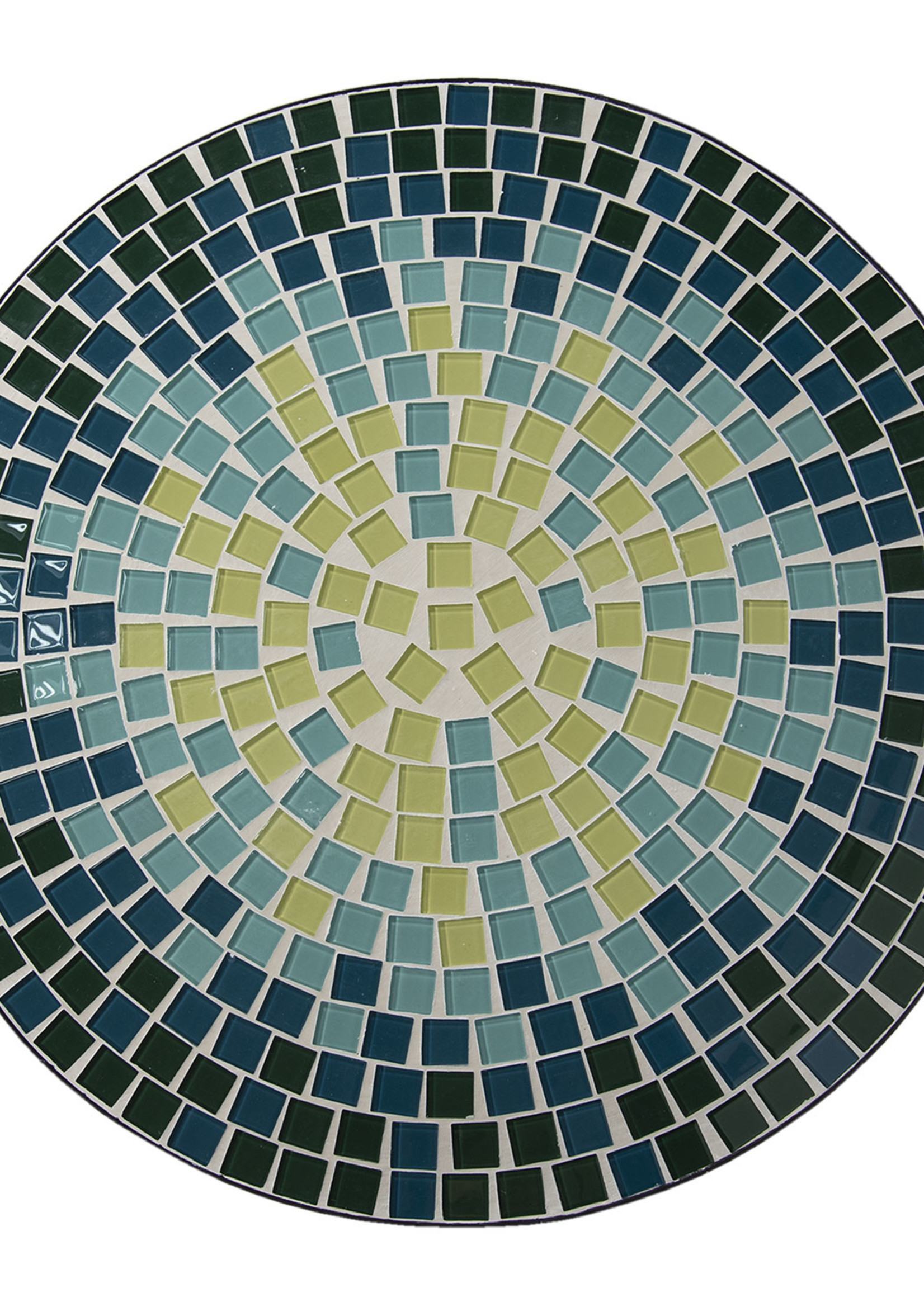 Clayre & Eef Table + 2x Chaise Ø 60*72 cm / 36*35*91 cm 5Y0768