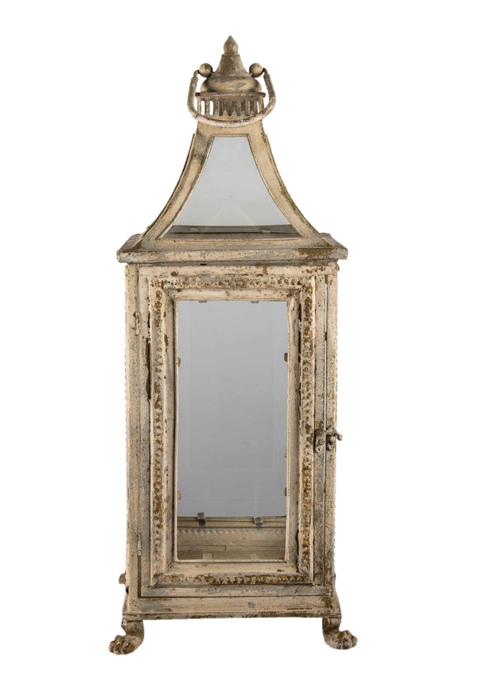 Clayre & Eef Lantaarn 28*28*68 cm 5Y0810