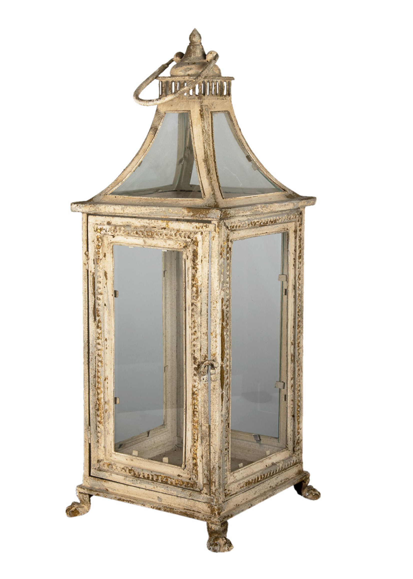 Clayre & Eef Lantaarn 28*28*68 cm 5Y0810