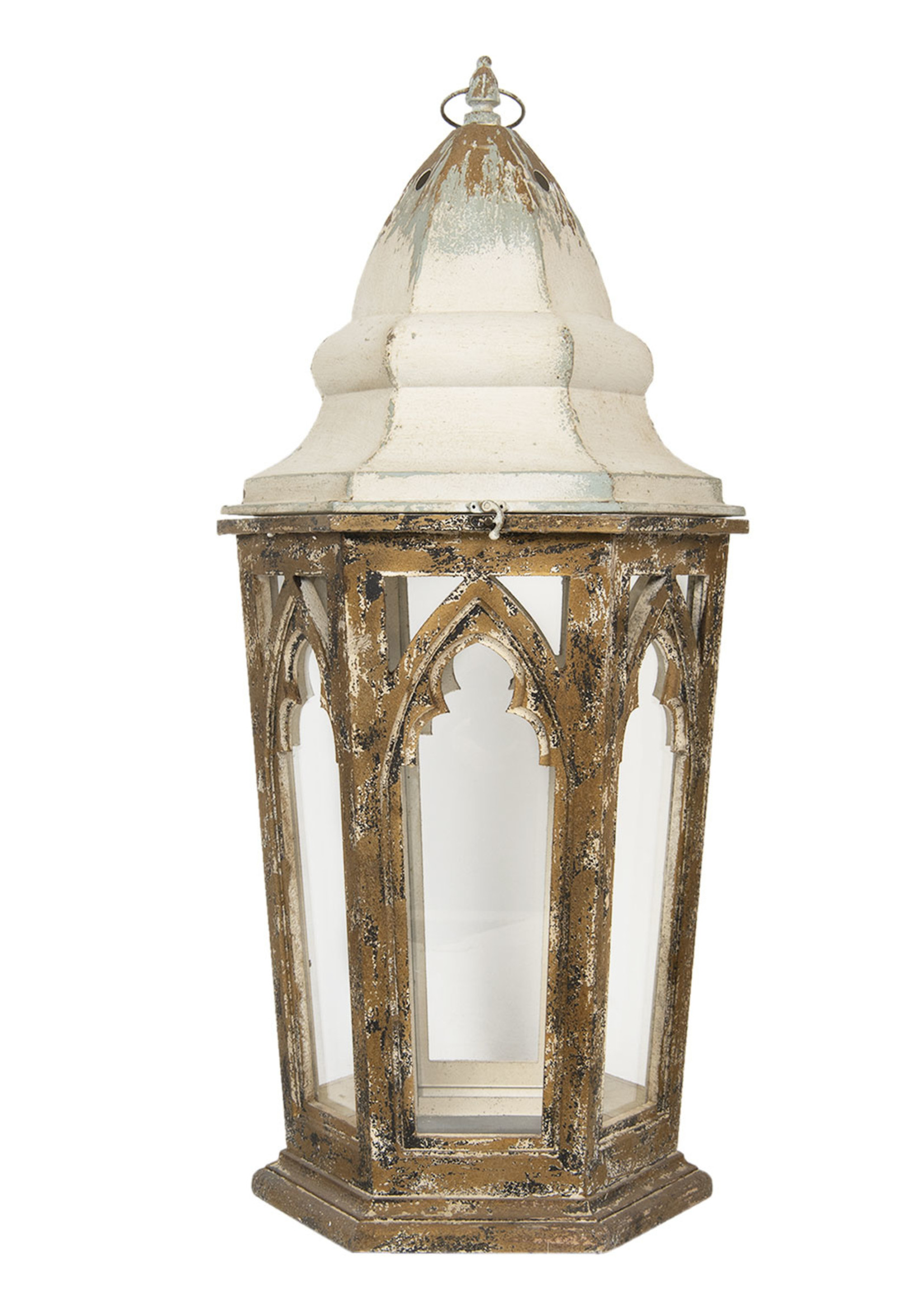 Clayre & Eef Lanterne 43*37*91 cm 5Y0814