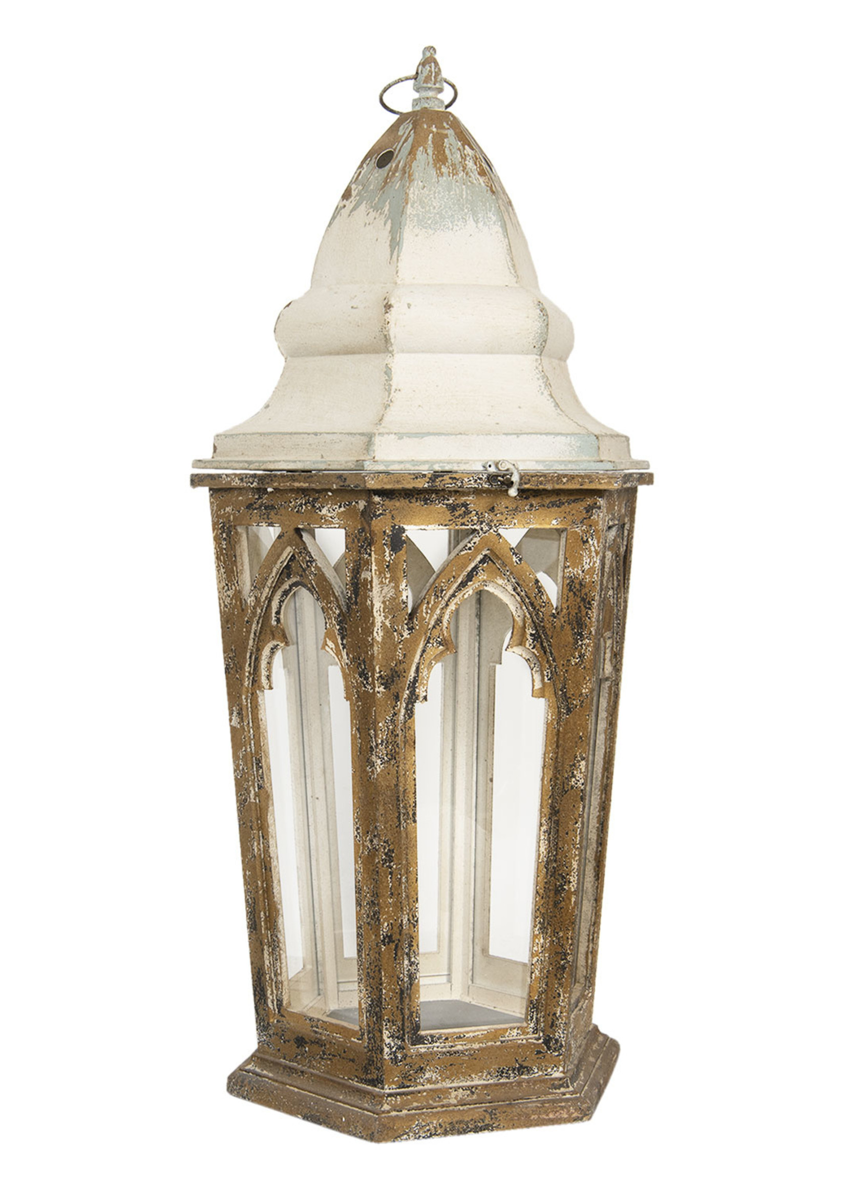 Clayre & Eef Lanterne 43*37*91 cm 5Y0814