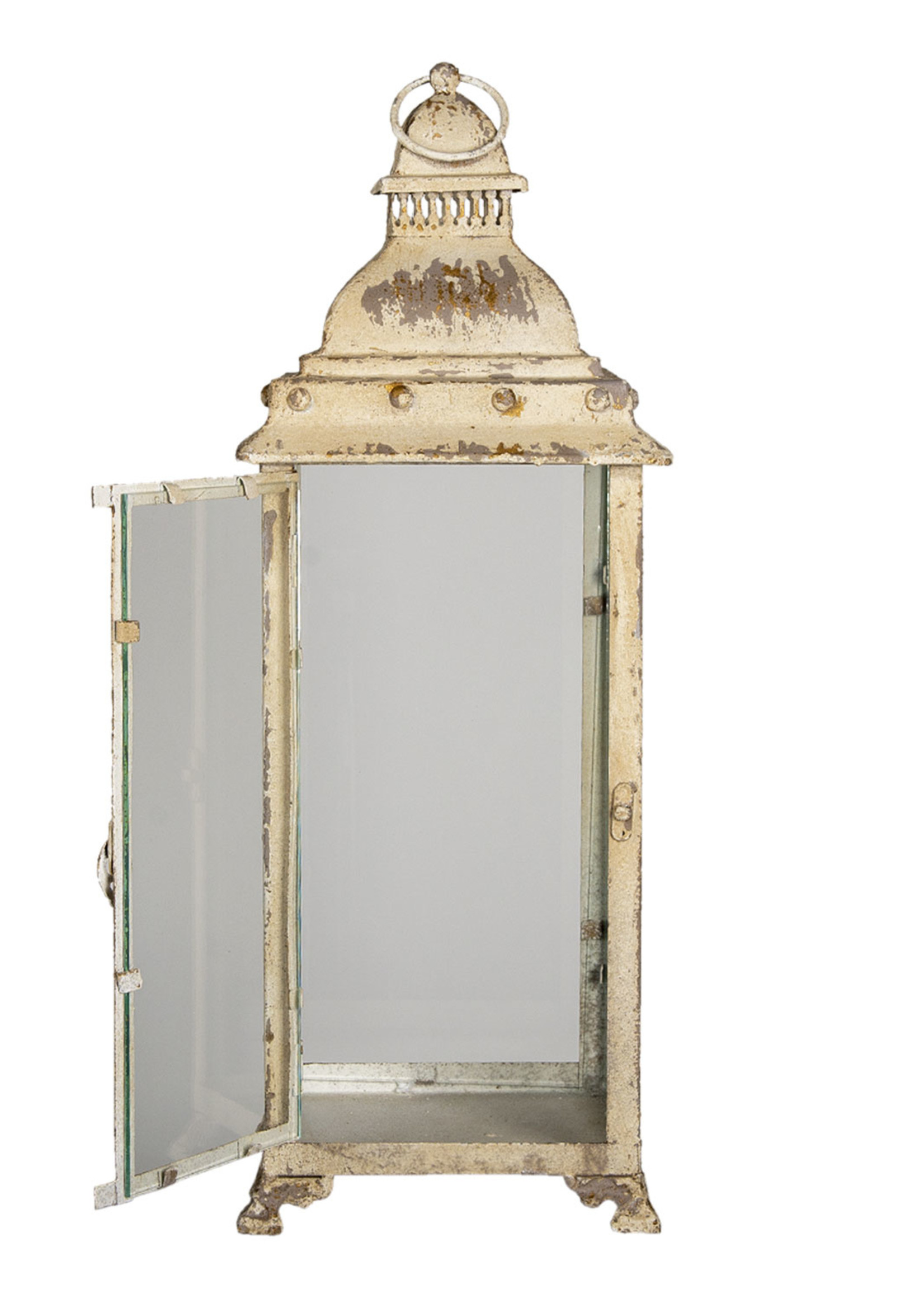 Clayre & Eef Lanterne 20*20*55 cm 5Y0816