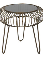 Clayre & Eef Bijzettafel Ø 48*47 cm 5Y0817