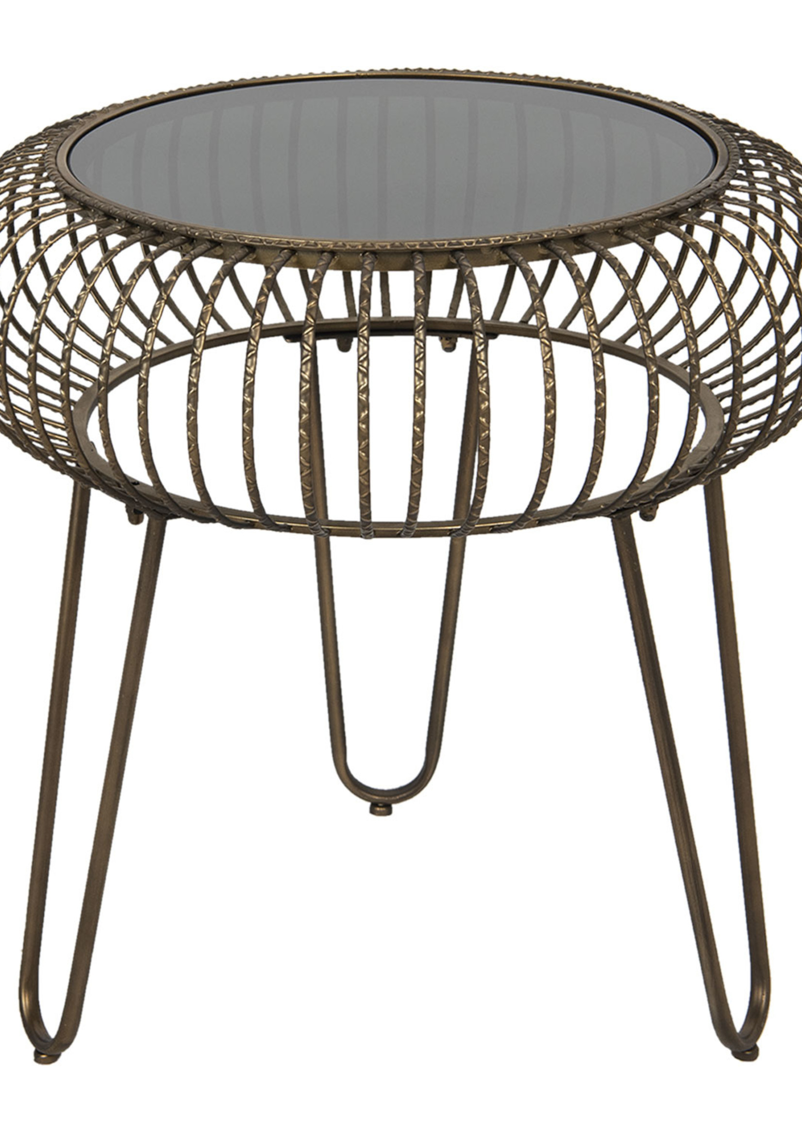 Clayre & Eef Table d’appoint Ø 48*47 cm 5Y0817