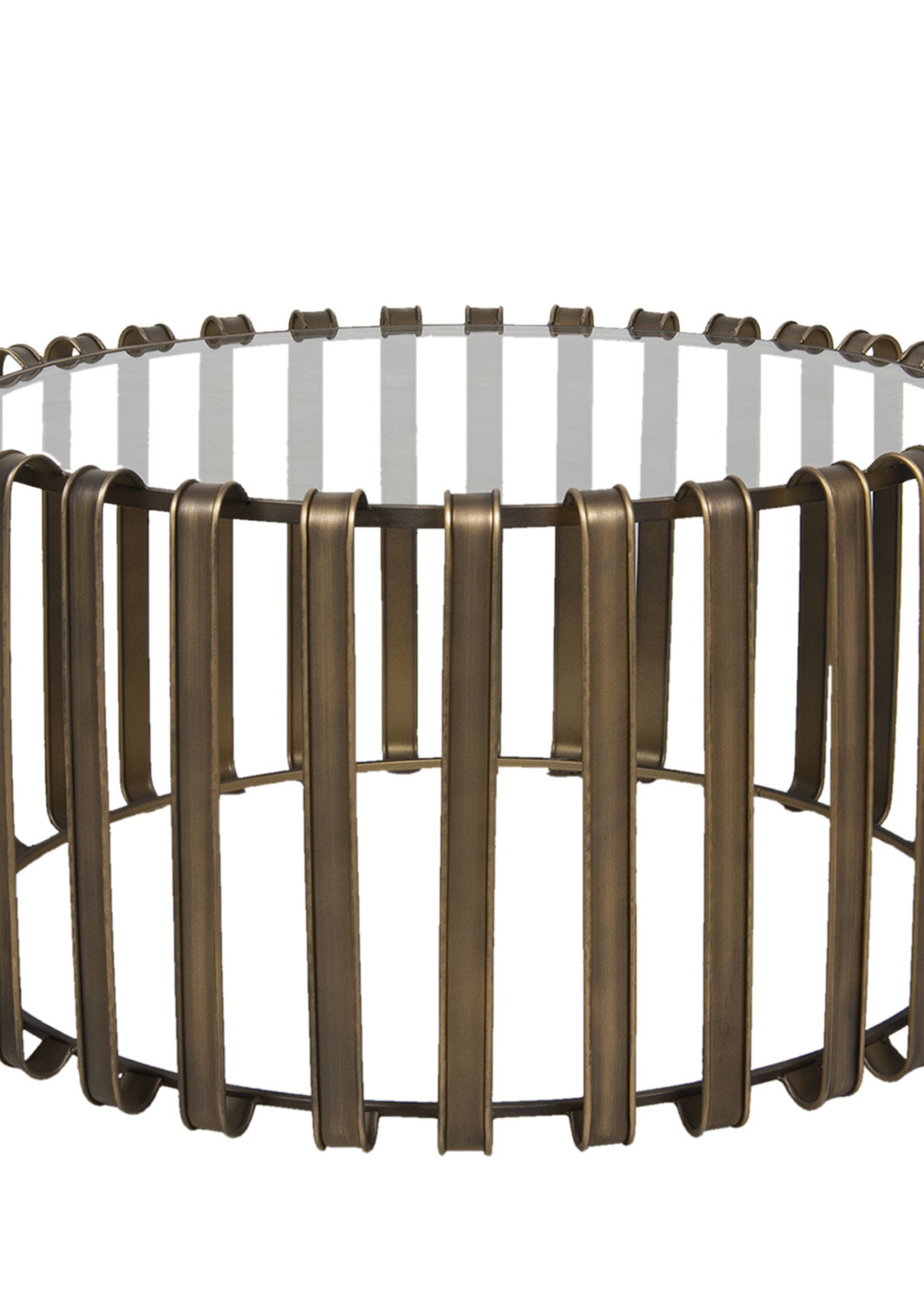 Clayre & Eef Bijzettafel Ø 78*40 cm 5Y0821