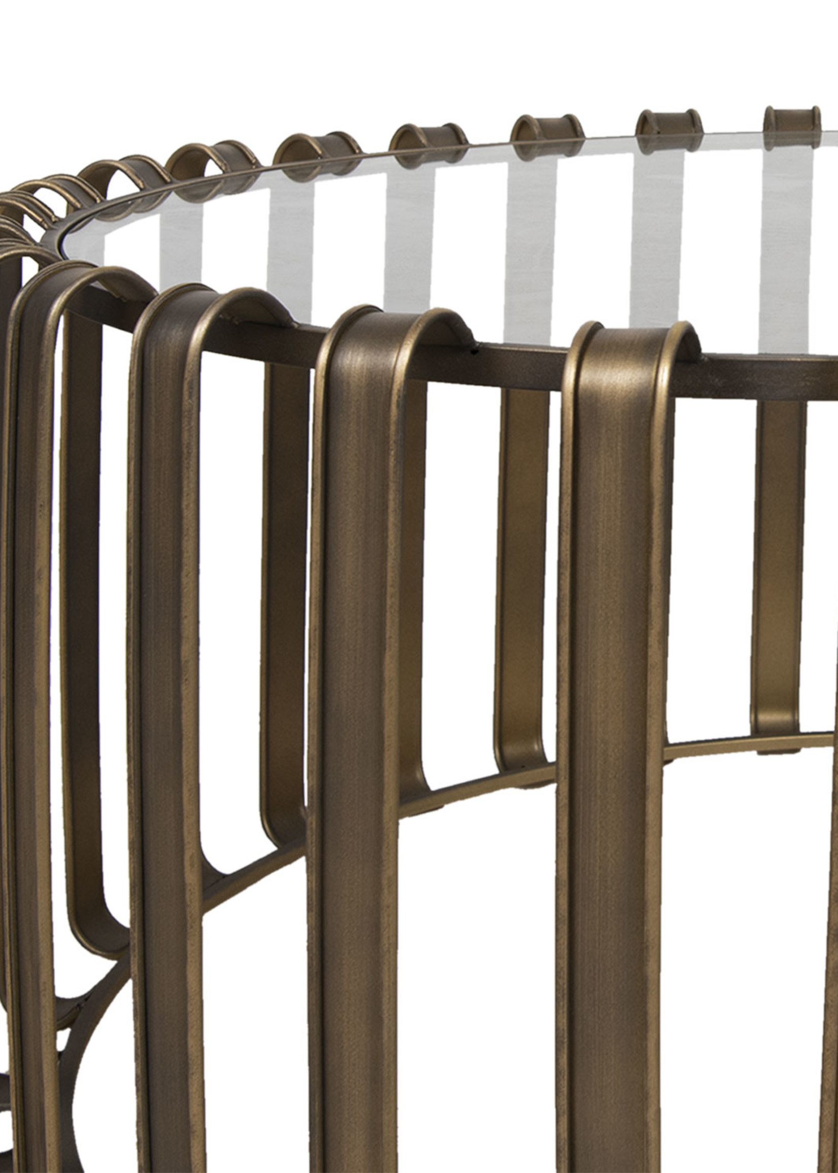 Clayre & Eef Bijzettafel Ø 78*40 cm 5Y0821