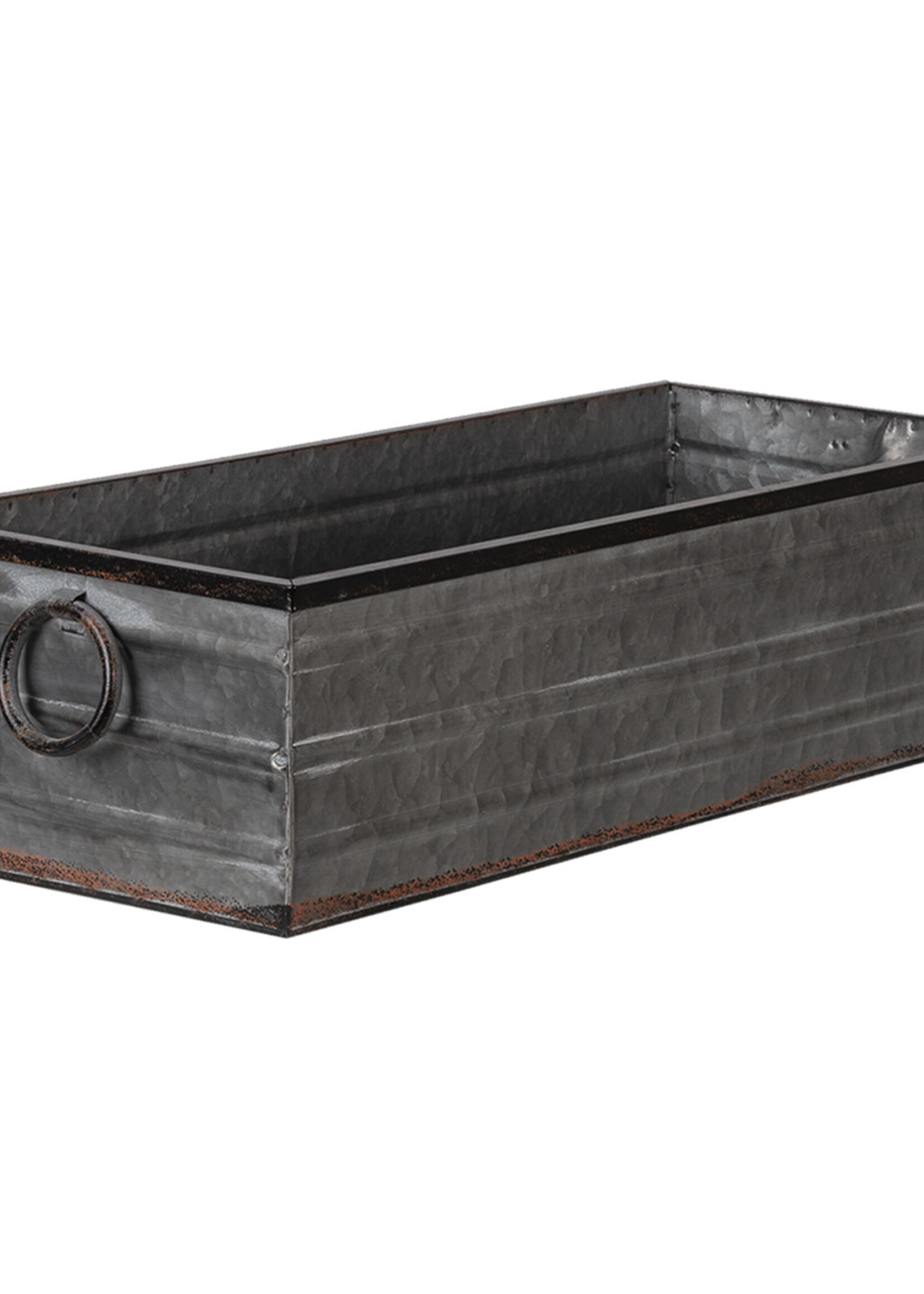 Clayre & Eef Decoratie planthouder (3) 65*32*20 / 59*27*17 / 53*22*14 cm 5Y0872