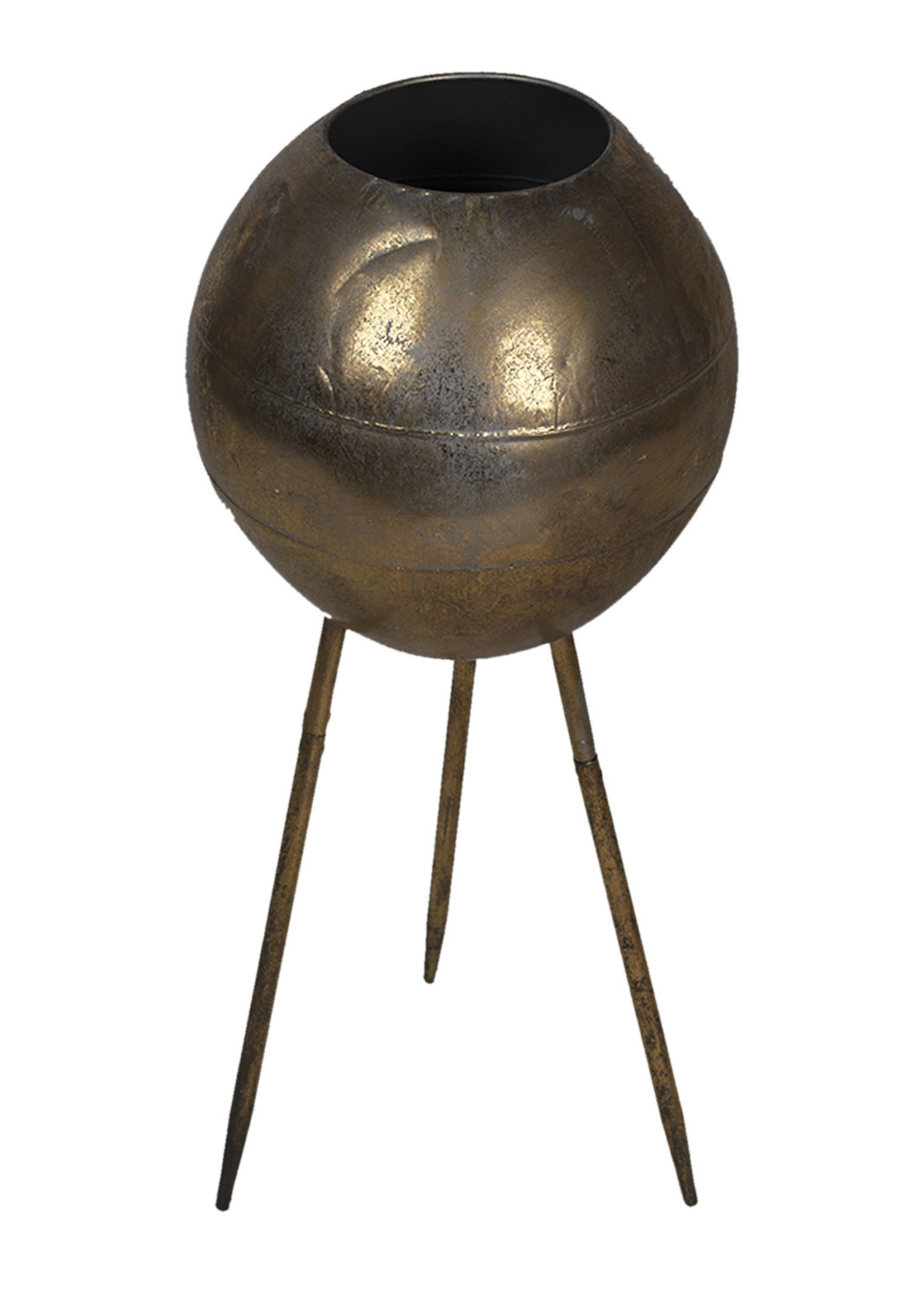 Clayre & Eef Decoratie planthouder Ø 27*66 cm 5Y0878