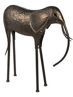 Clayre & Eef Decoratie olifant 79*26*86 cm 5Y0879