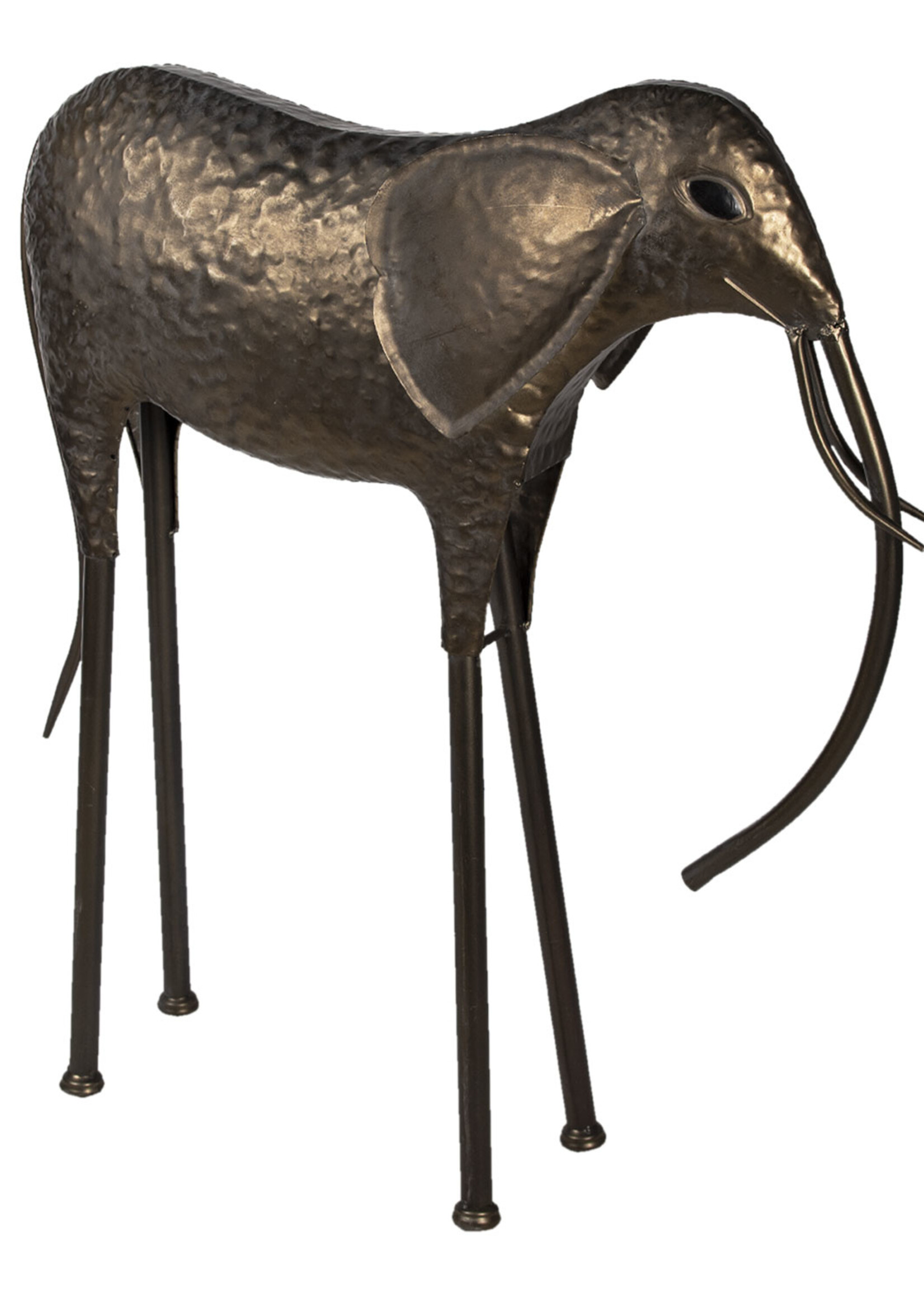 Clayre & Eef Decoratie olifant 79*26*86 cm 5Y0879