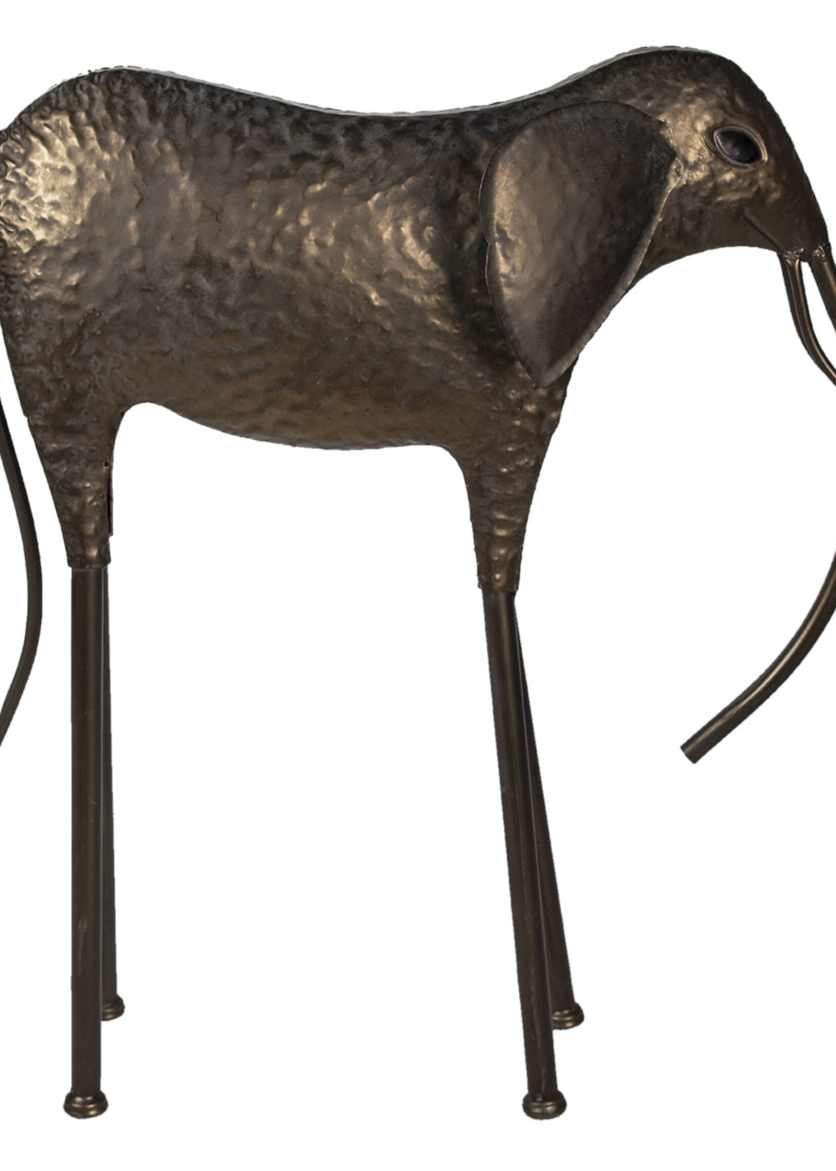 Clayre & Eef Decoratie olifant 79*26*86 cm 5Y0879