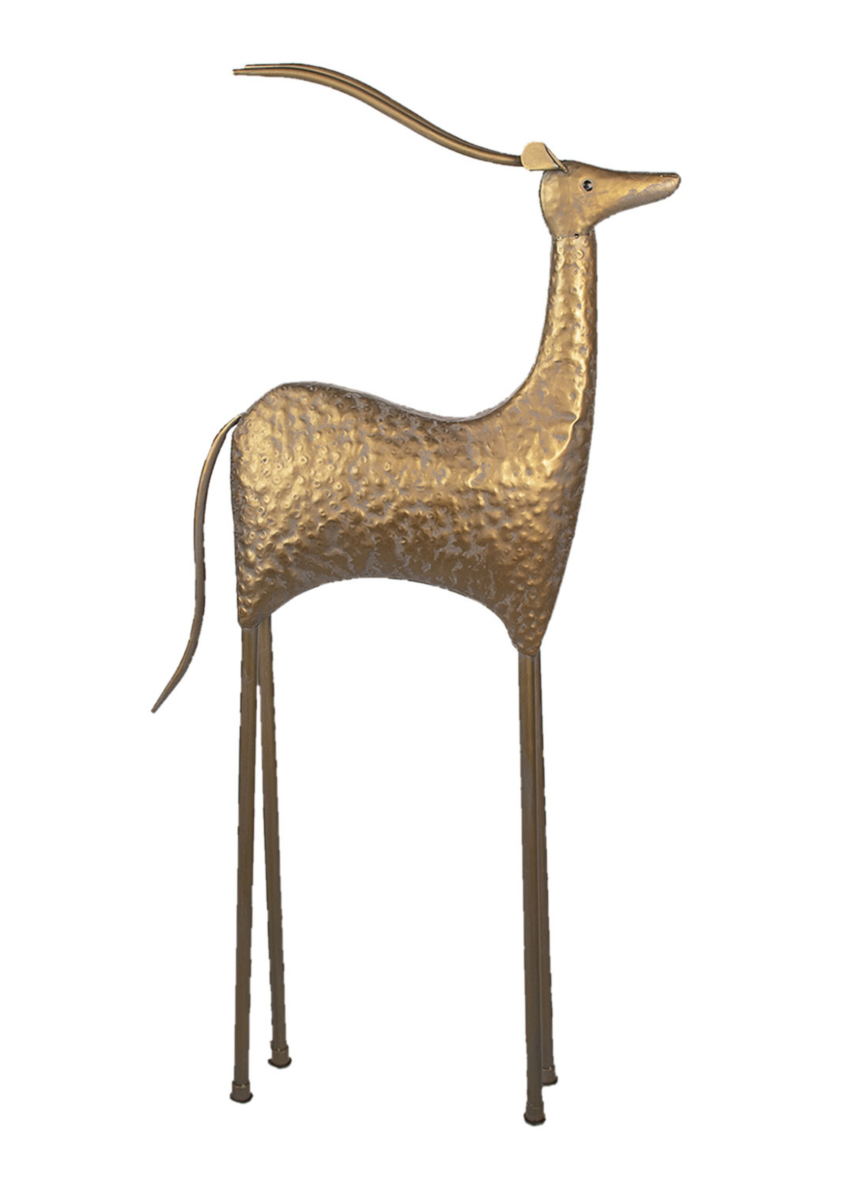 Clayre & Eef Décoration cerf 50*21*130 cm 5Y0880