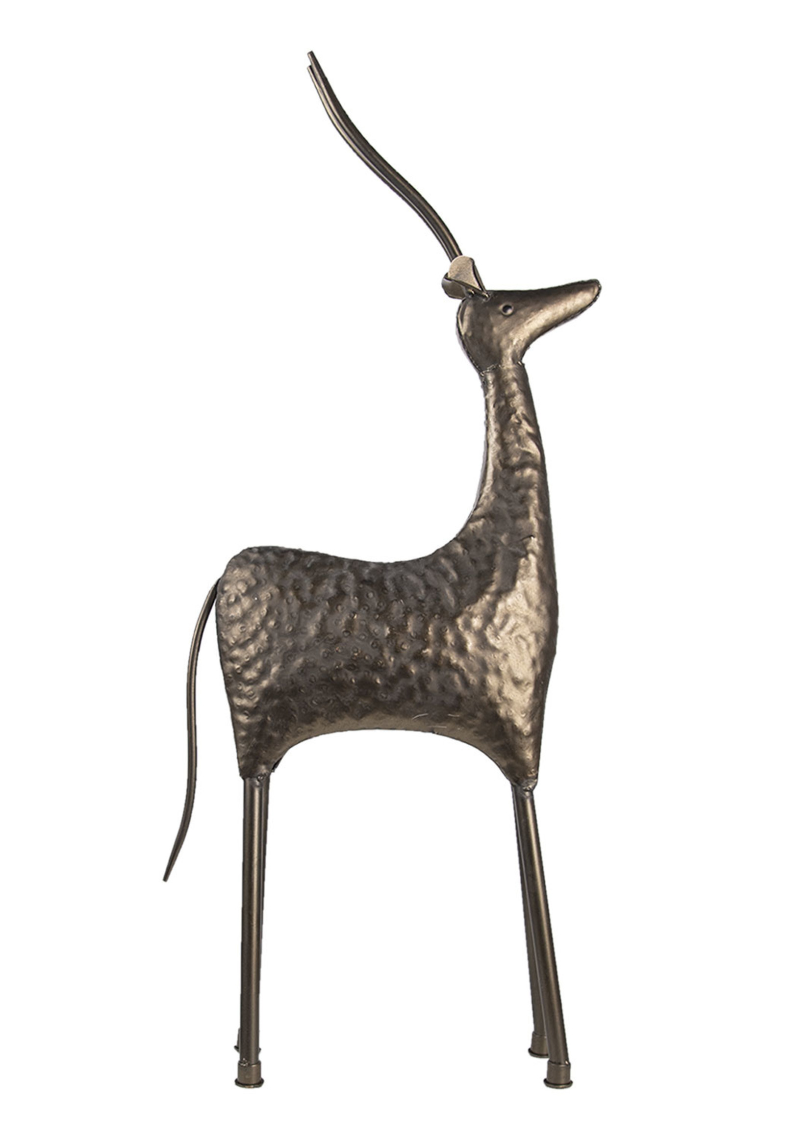 Clayre & Eef Décoration cerf 41*41*102 cm 5Y0881